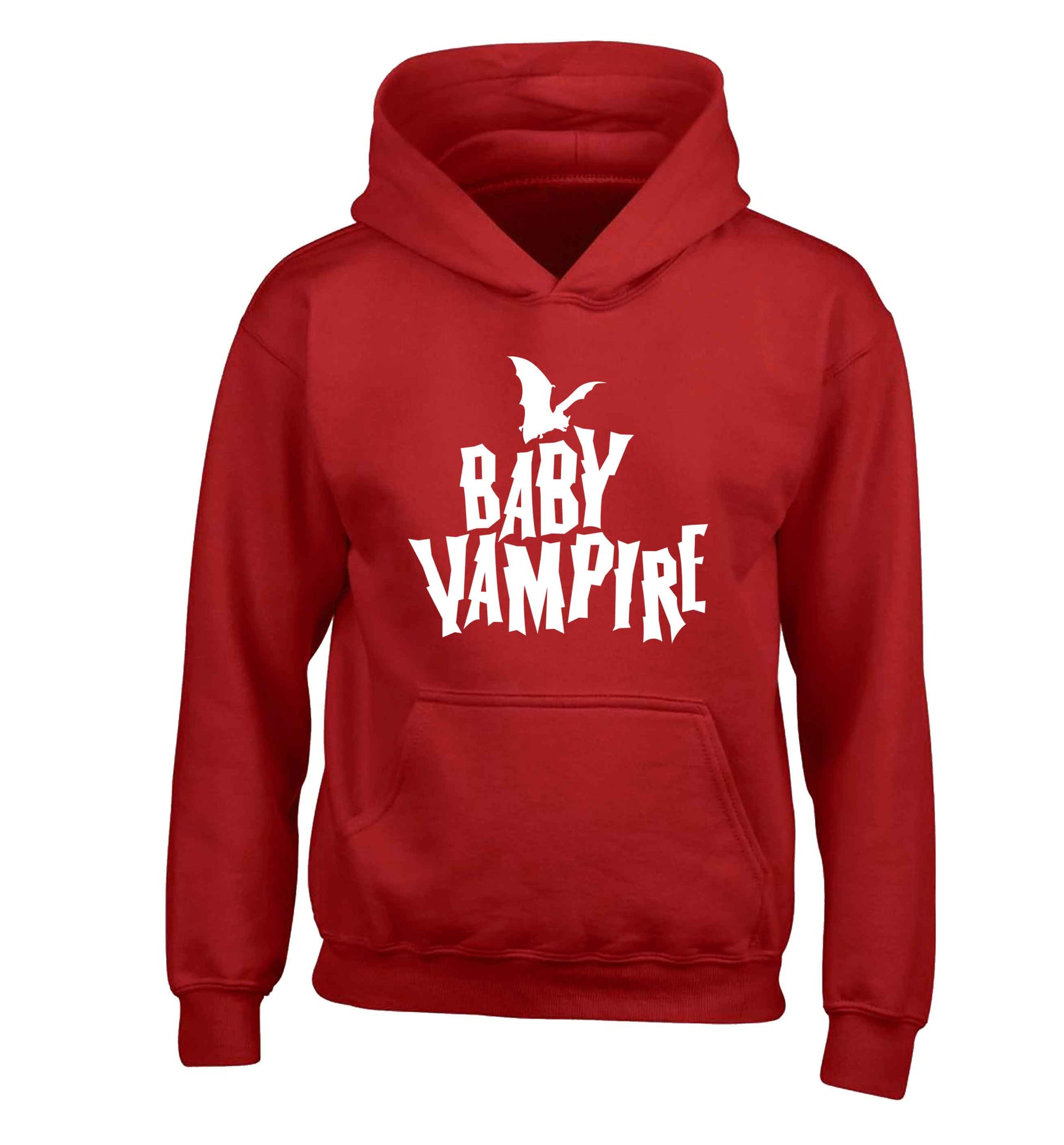 Baby vampire children's red hoodie 12-13 Years