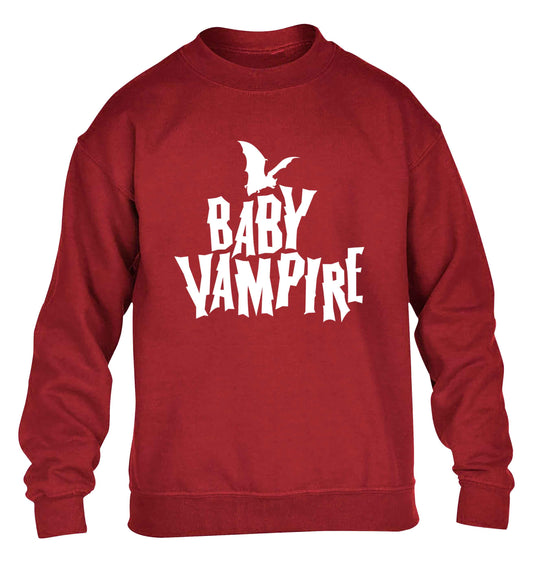 Baby vampire children's grey sweater 12-13 Years