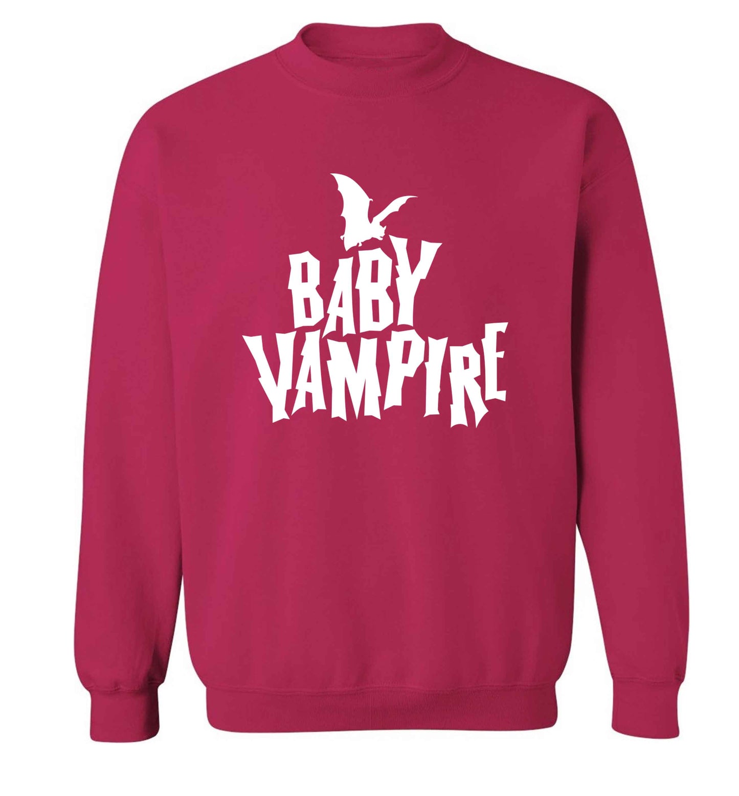 Baby vampire adult's unisex pink sweater 2XL