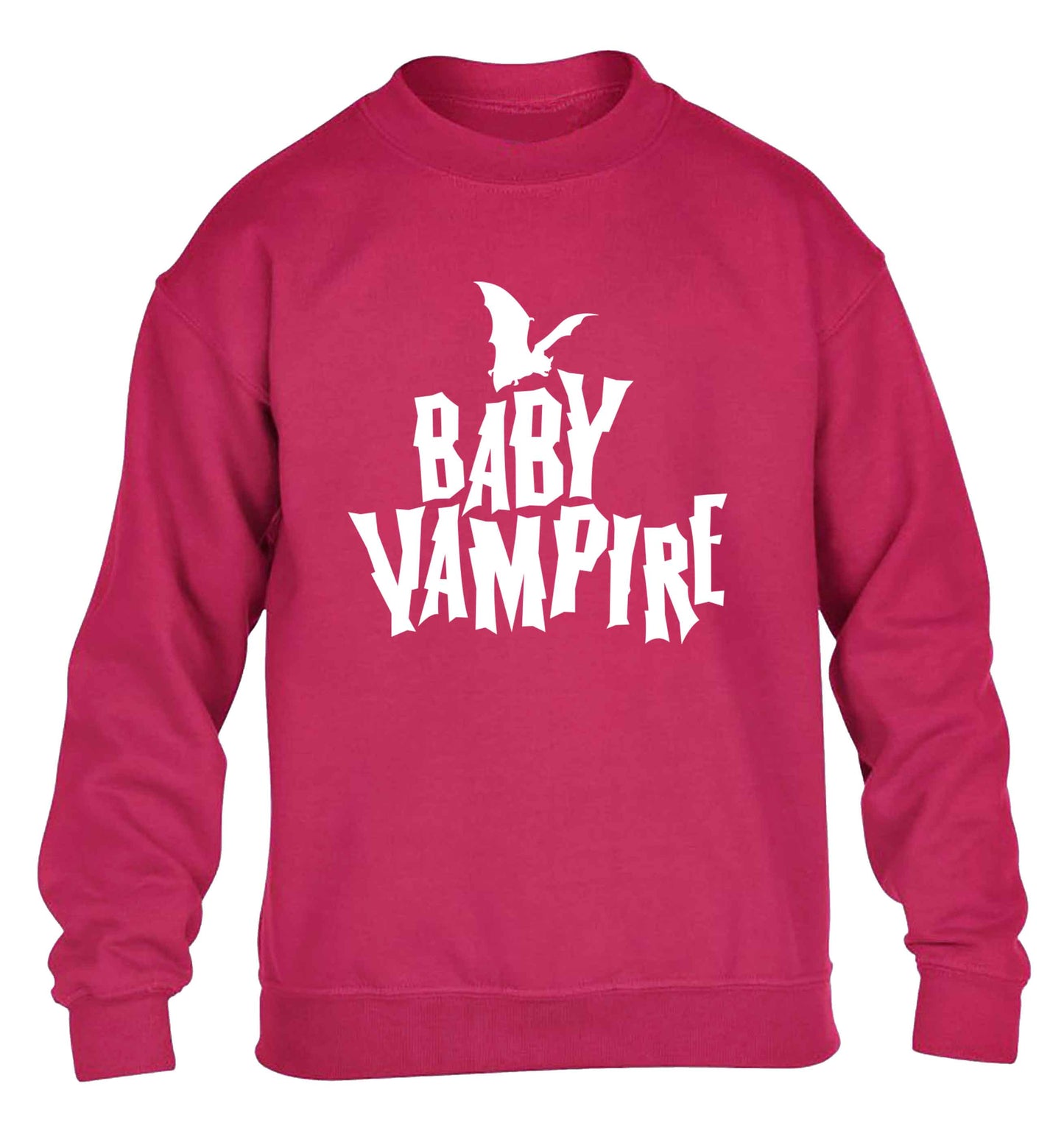 Baby vampire children's pink sweater 12-13 Years