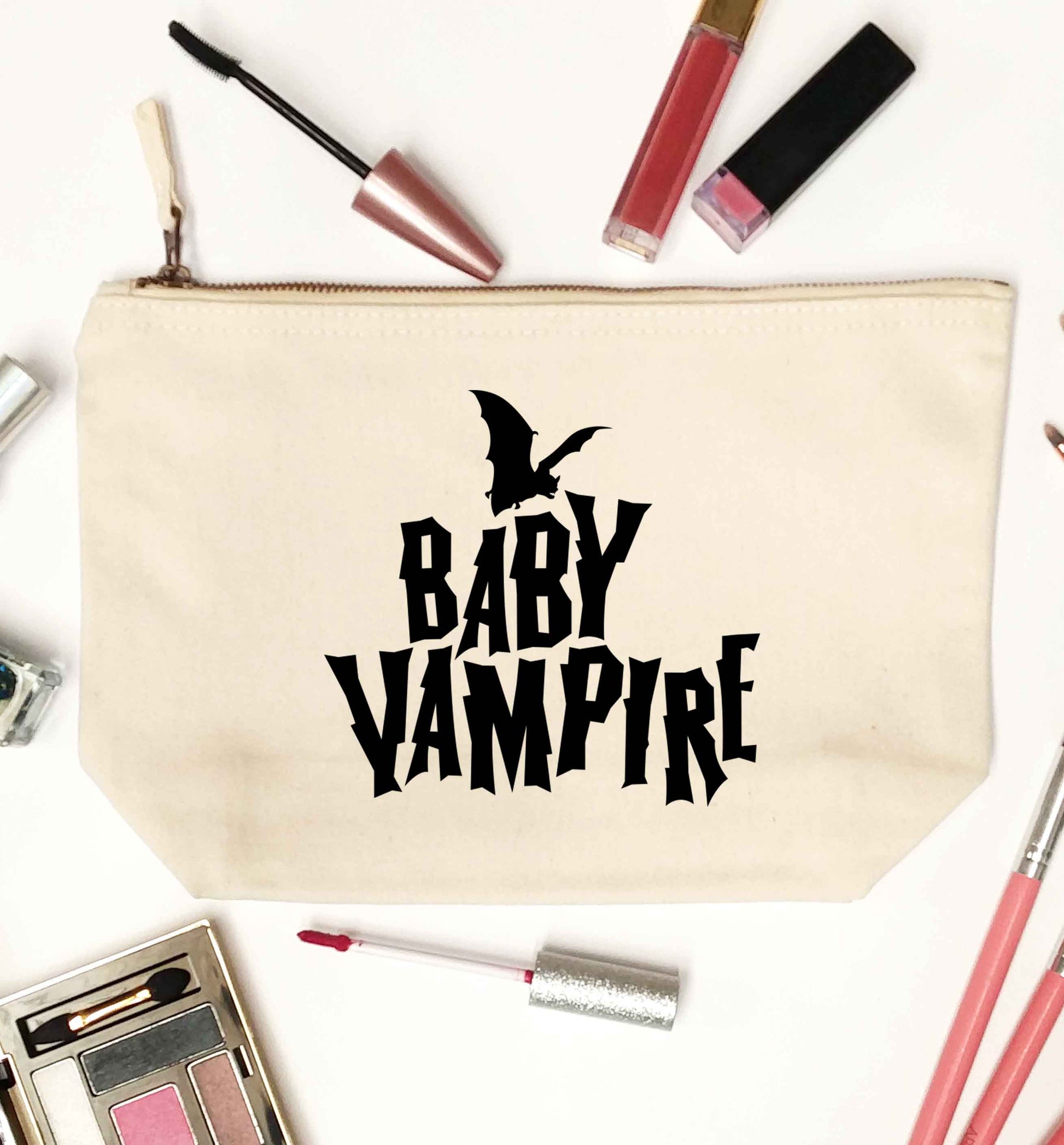 Baby vampire natural makeup bag