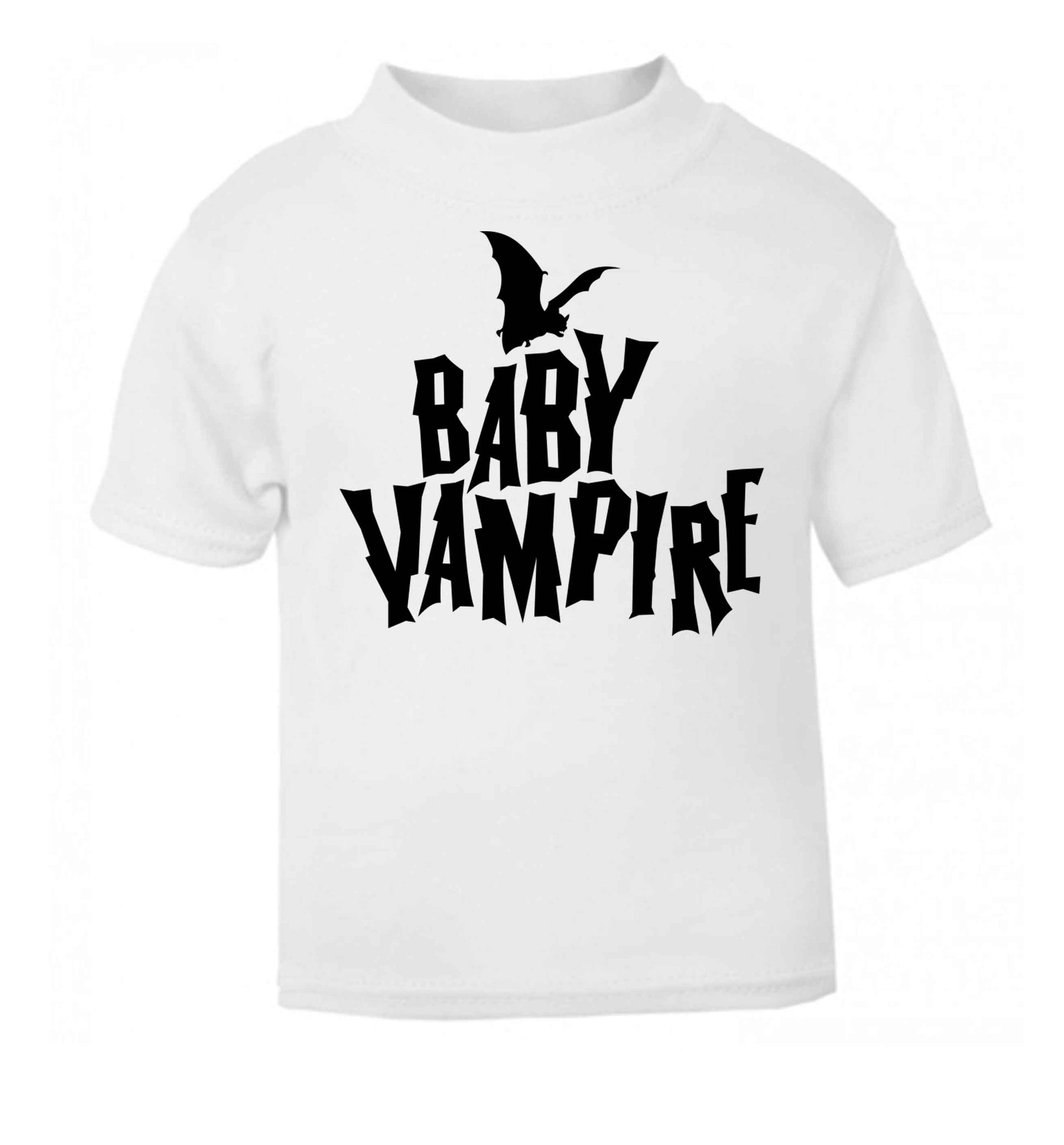 Baby vampire white baby toddler Tshirt 2 Years