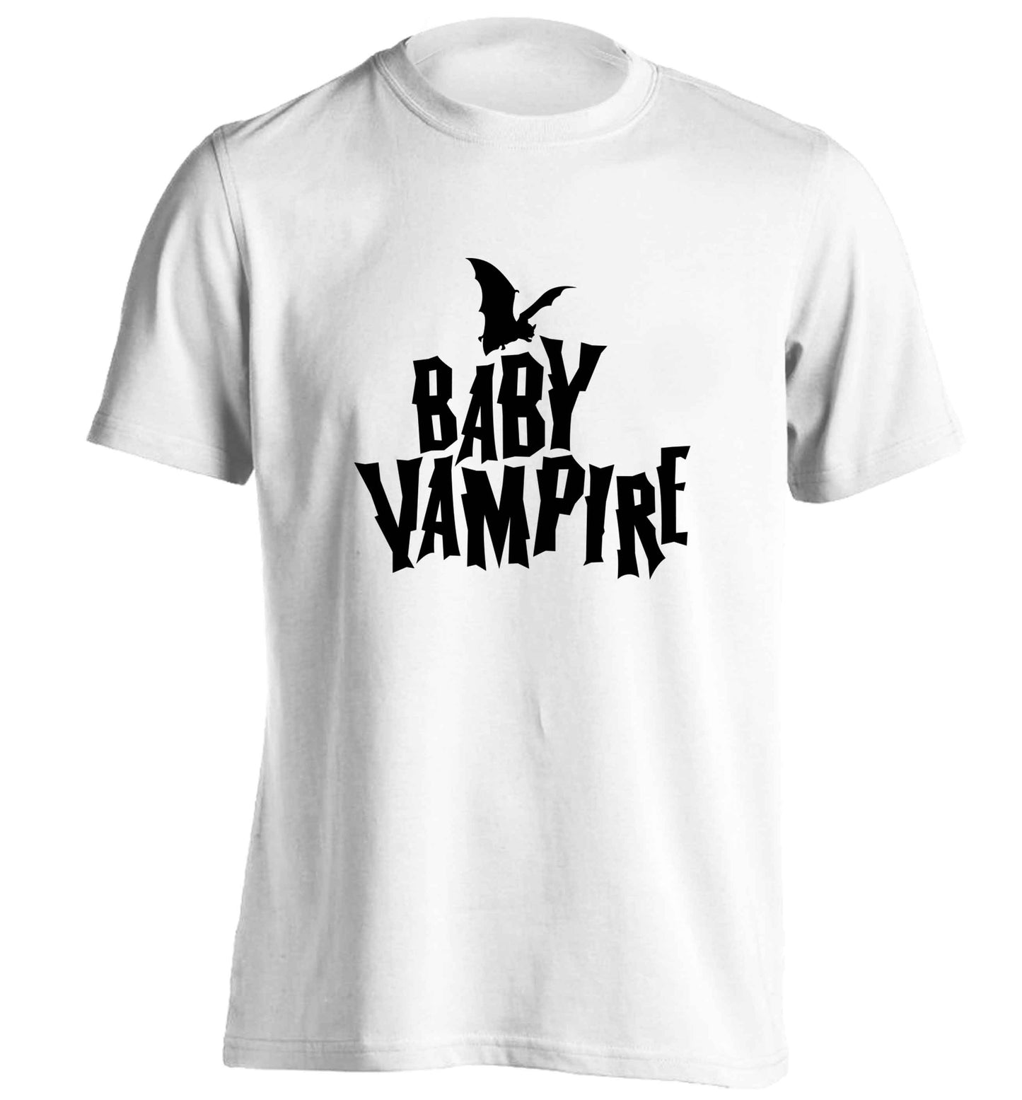 Baby vampire adults unisex white Tshirt 2XL