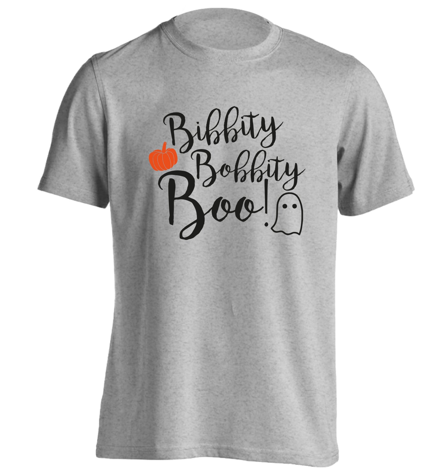 Bibbity bobbity boo! adults unisex grey Tshirt 2XL