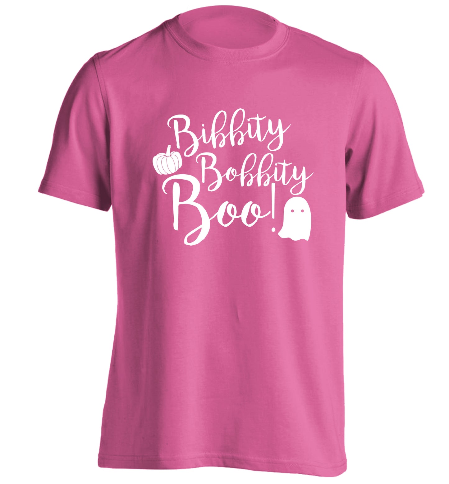 Bibbity bobbity boo! adults unisex pink Tshirt 2XL