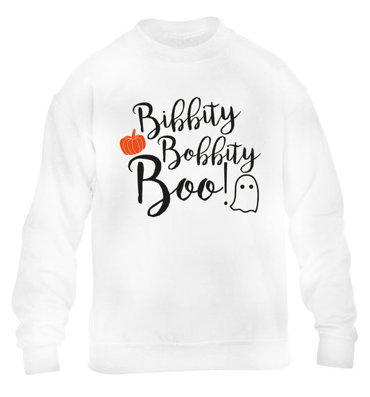Bibbity bobbity boo! children's white sweater 12-14 Years