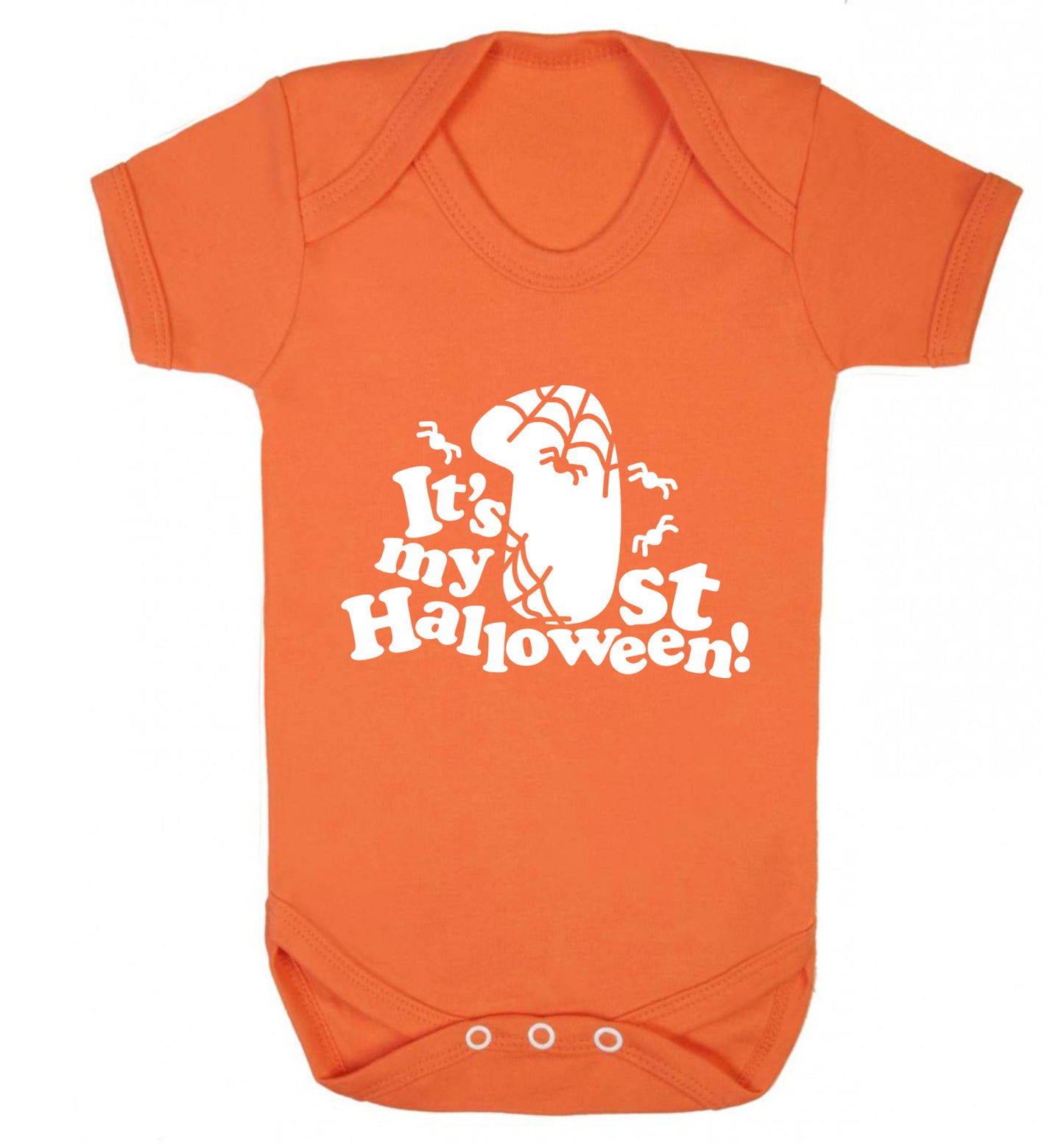 1st Halloween Baby Vest orange 18-24 months