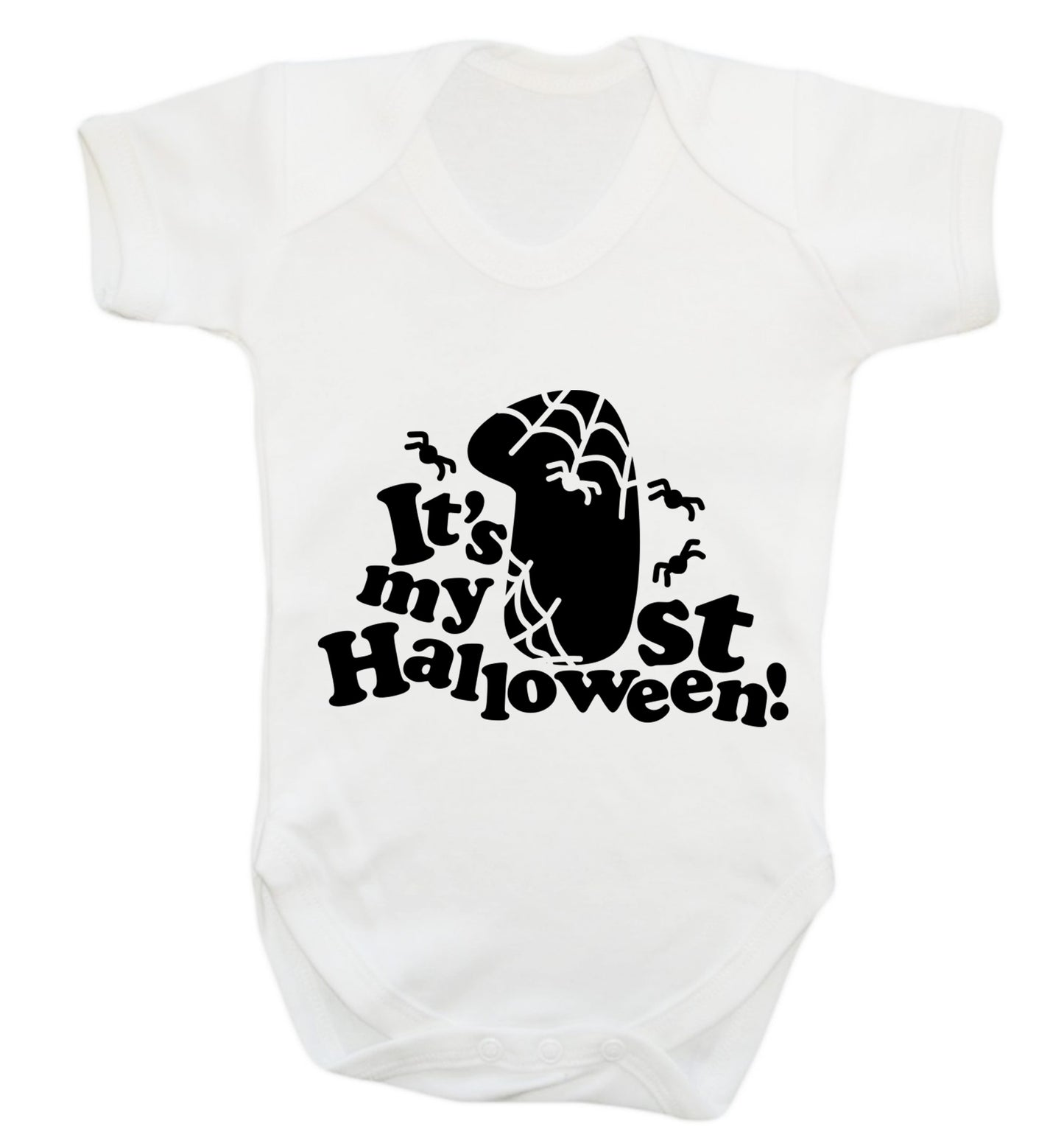 1st Halloween Baby Vest white 18-24 months