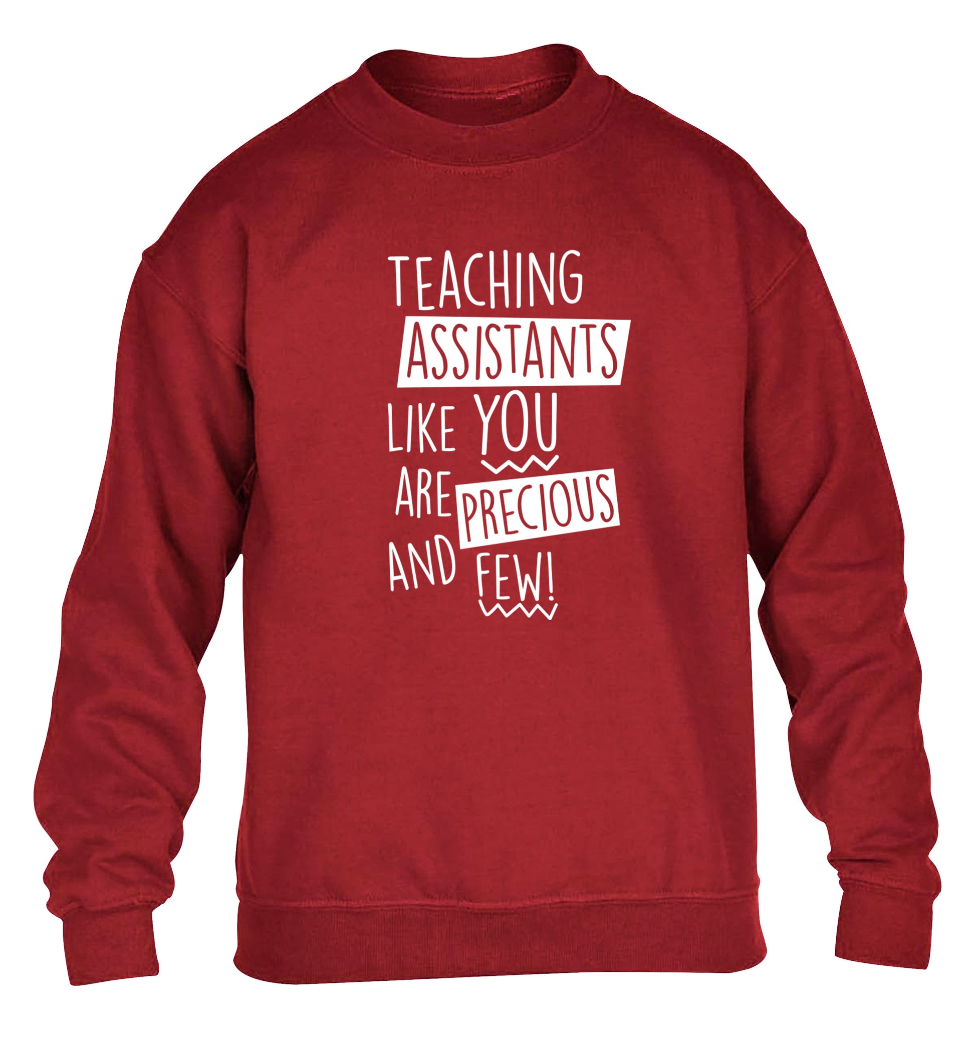 Teaching assistants like you are previous and few! children's grey sweater 12-14 Years