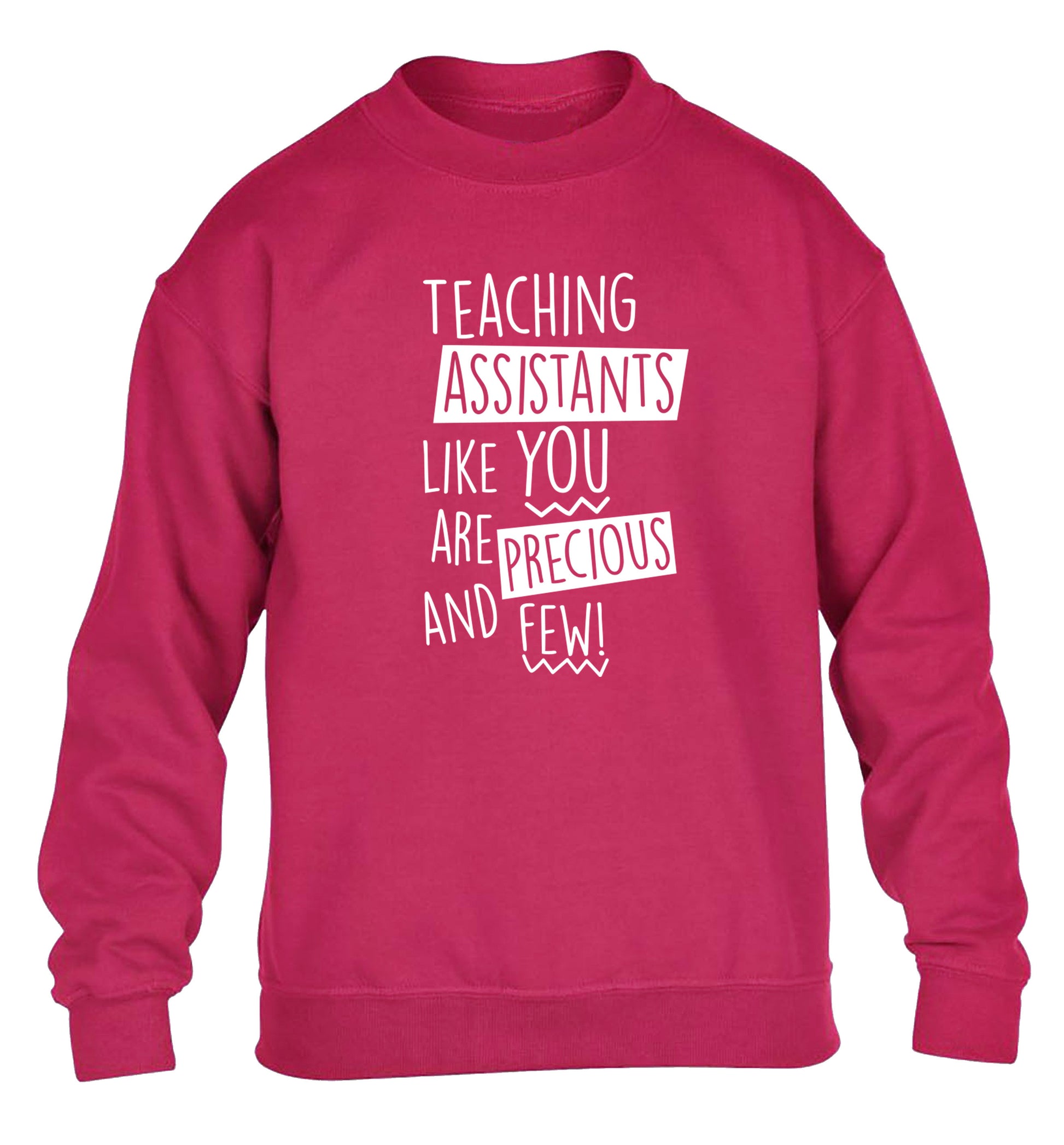 Teaching assistants like you are previous and few! children's pink sweater 12-14 Years