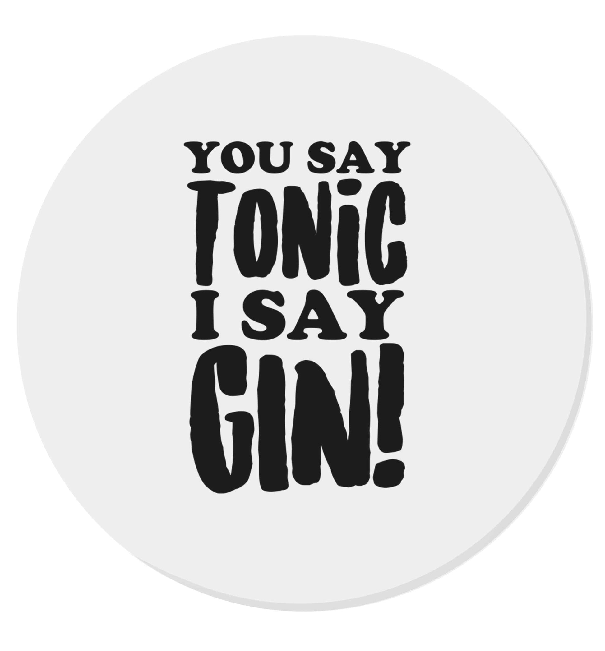 You say tonic I say gin | Magnet
