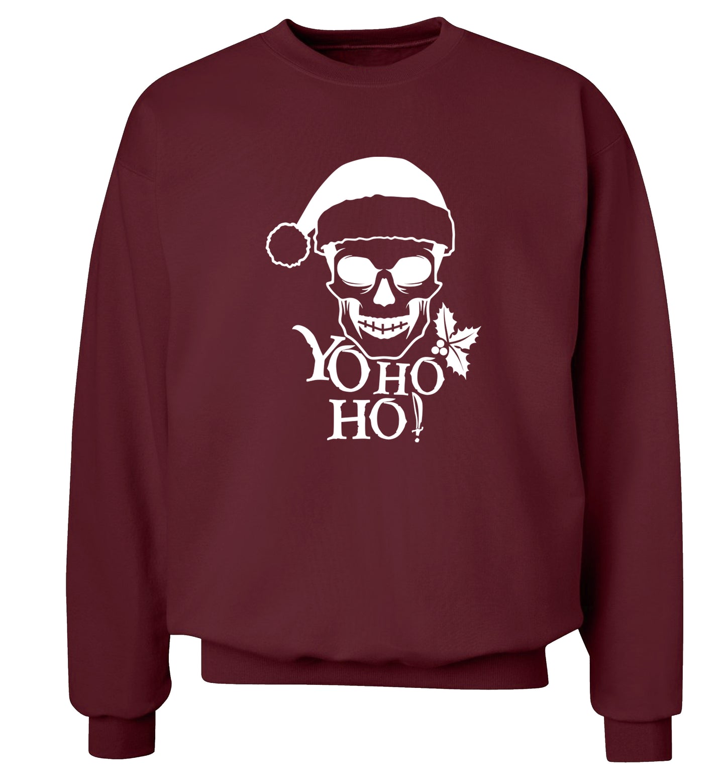 Yo ho ho! Adult's unisex maroon Sweater 2XL