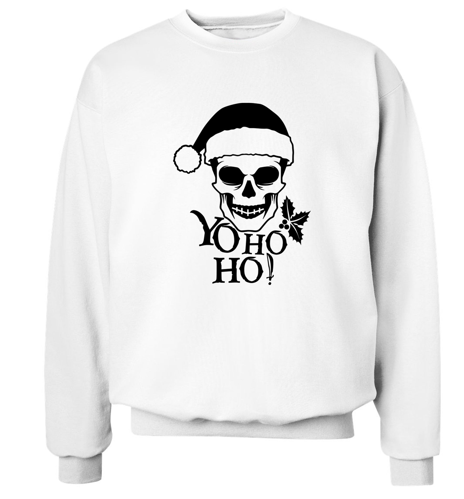 Yo ho ho! Adult's unisex white Sweater 2XL