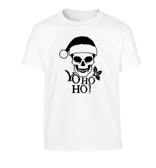 Yo ho ho! Children's white Tshirt 12-14 Years