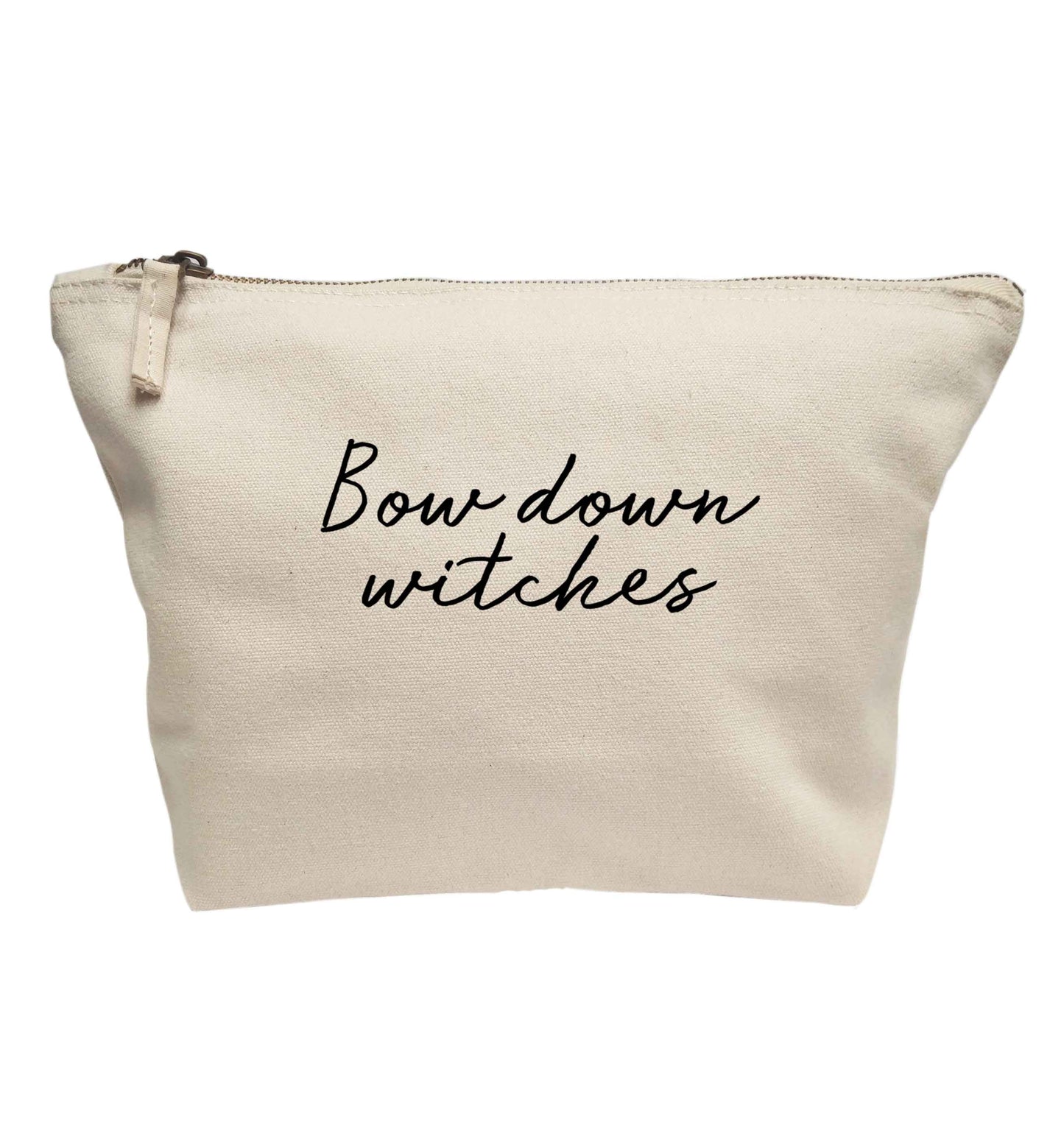 Bow down witches | Makeup / wash bag