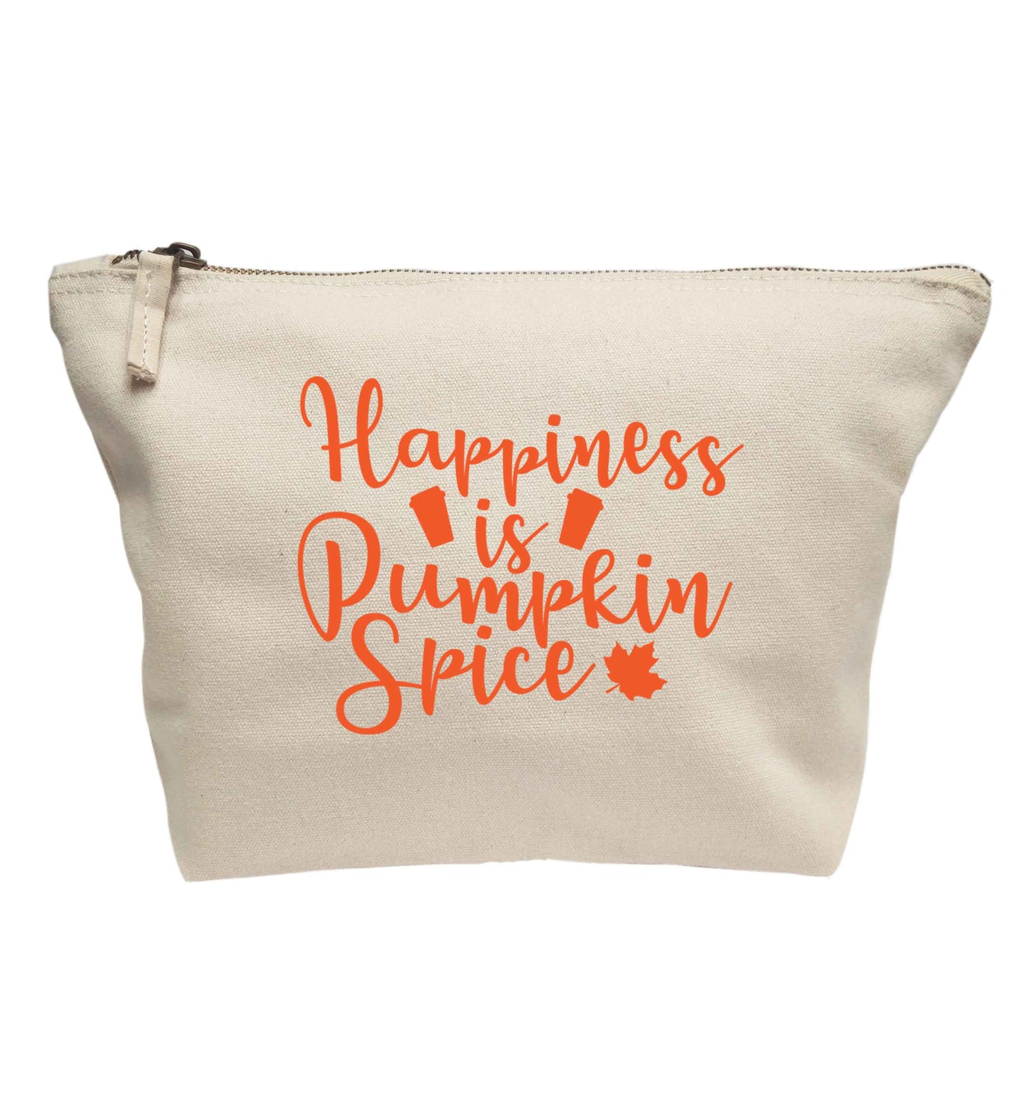 Happiness Pumpkin Spice | Makeup / wash bag