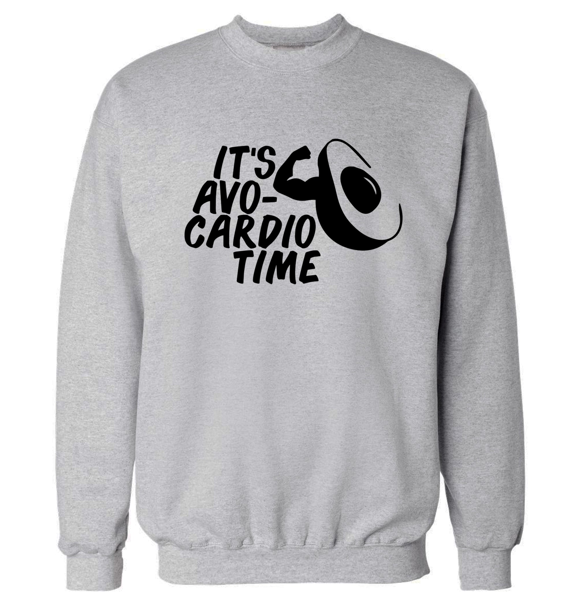 It's avo-cardio time Adult's unisex grey Sweater 2XL