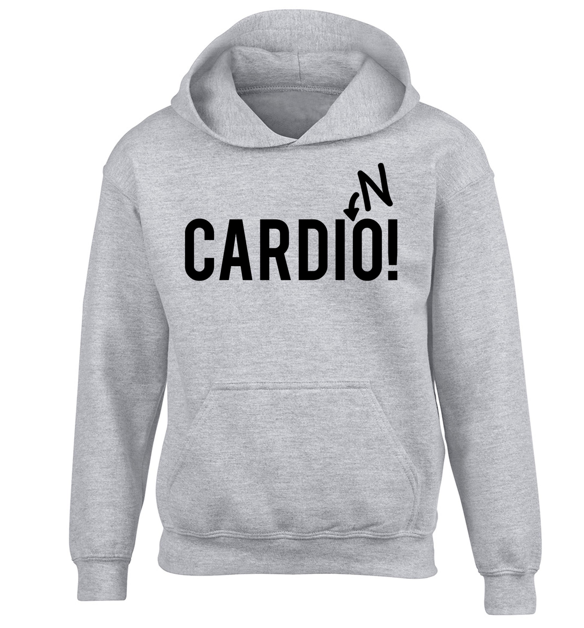 Cardino children's grey hoodie 12-14 Years