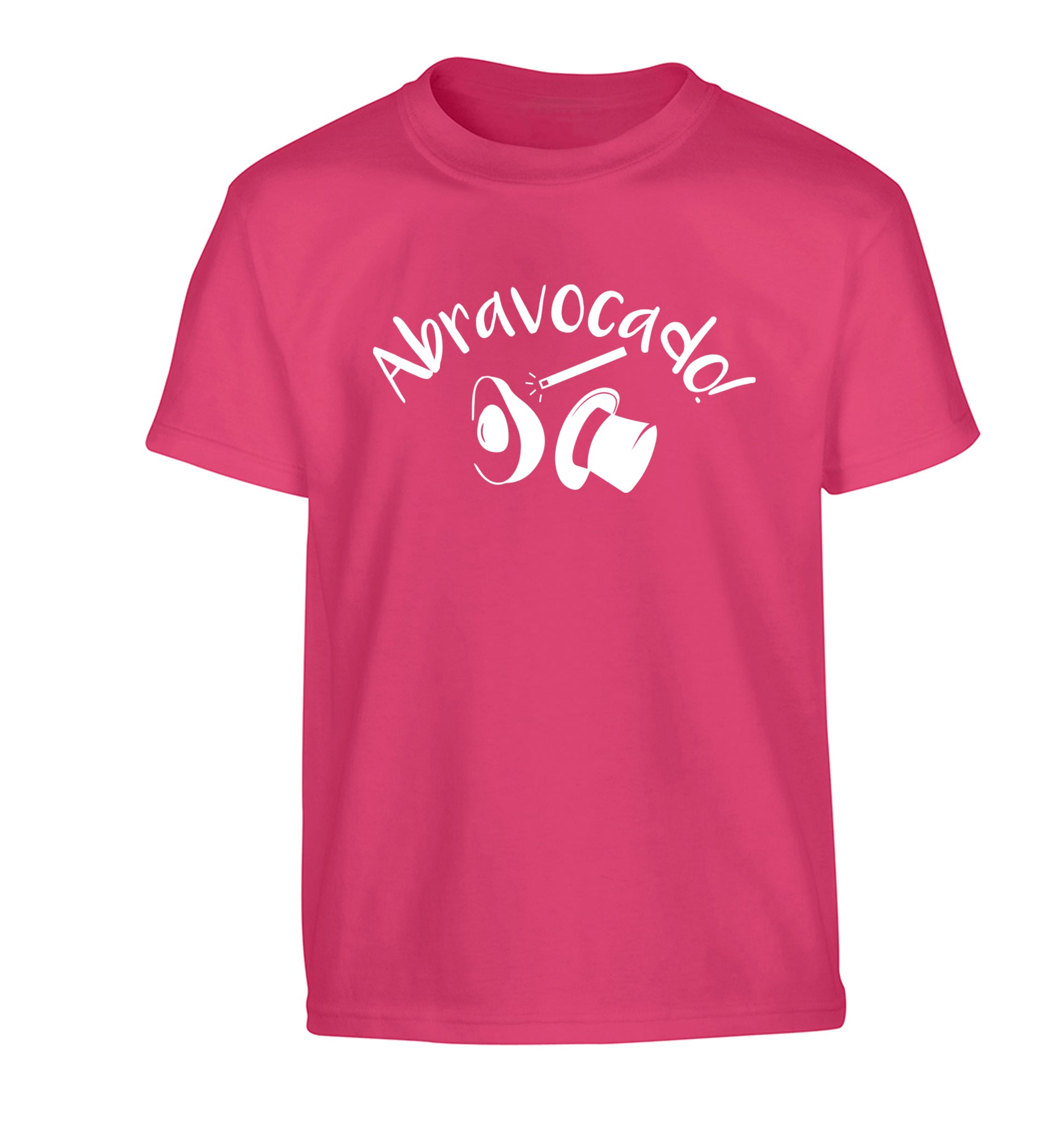 Abravocado Children's pink Tshirt 12-14 Years