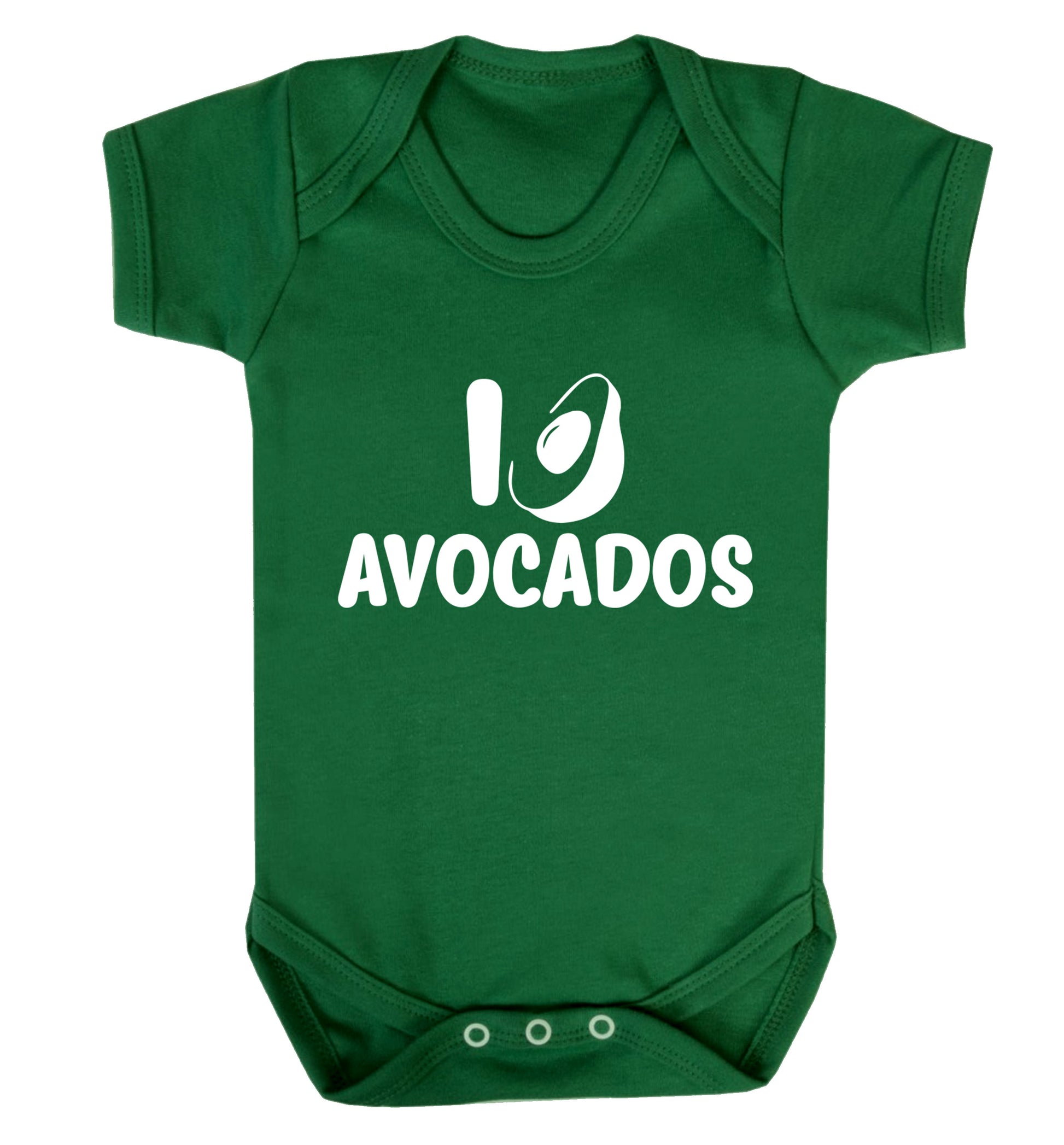 I love avocados Baby Vest green 18-24 months