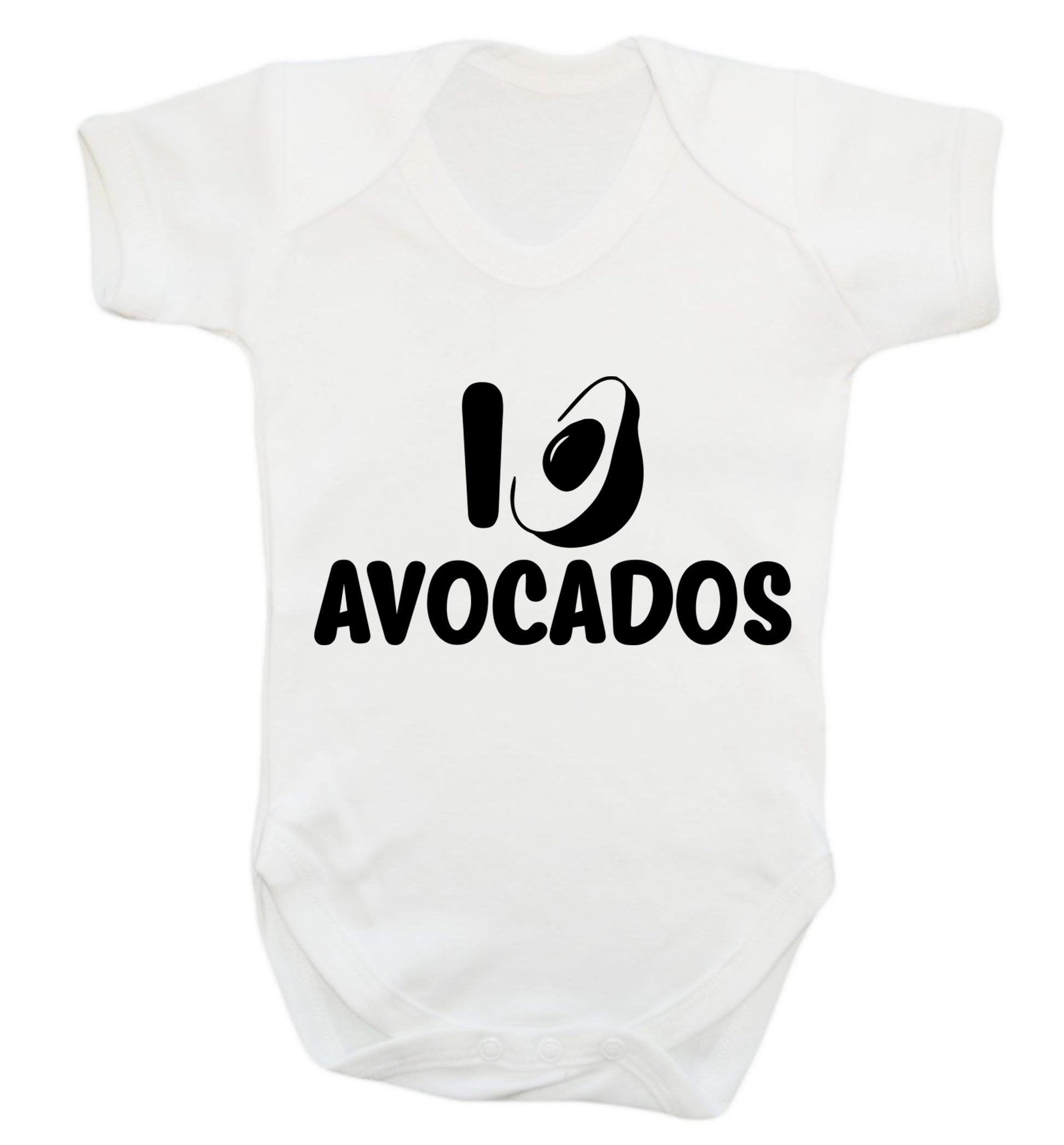 I love avocados Baby Vest white 18-24 months