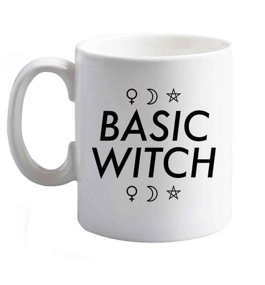 10 oz Favourite Type Pan Pancake ceramic mug right handed