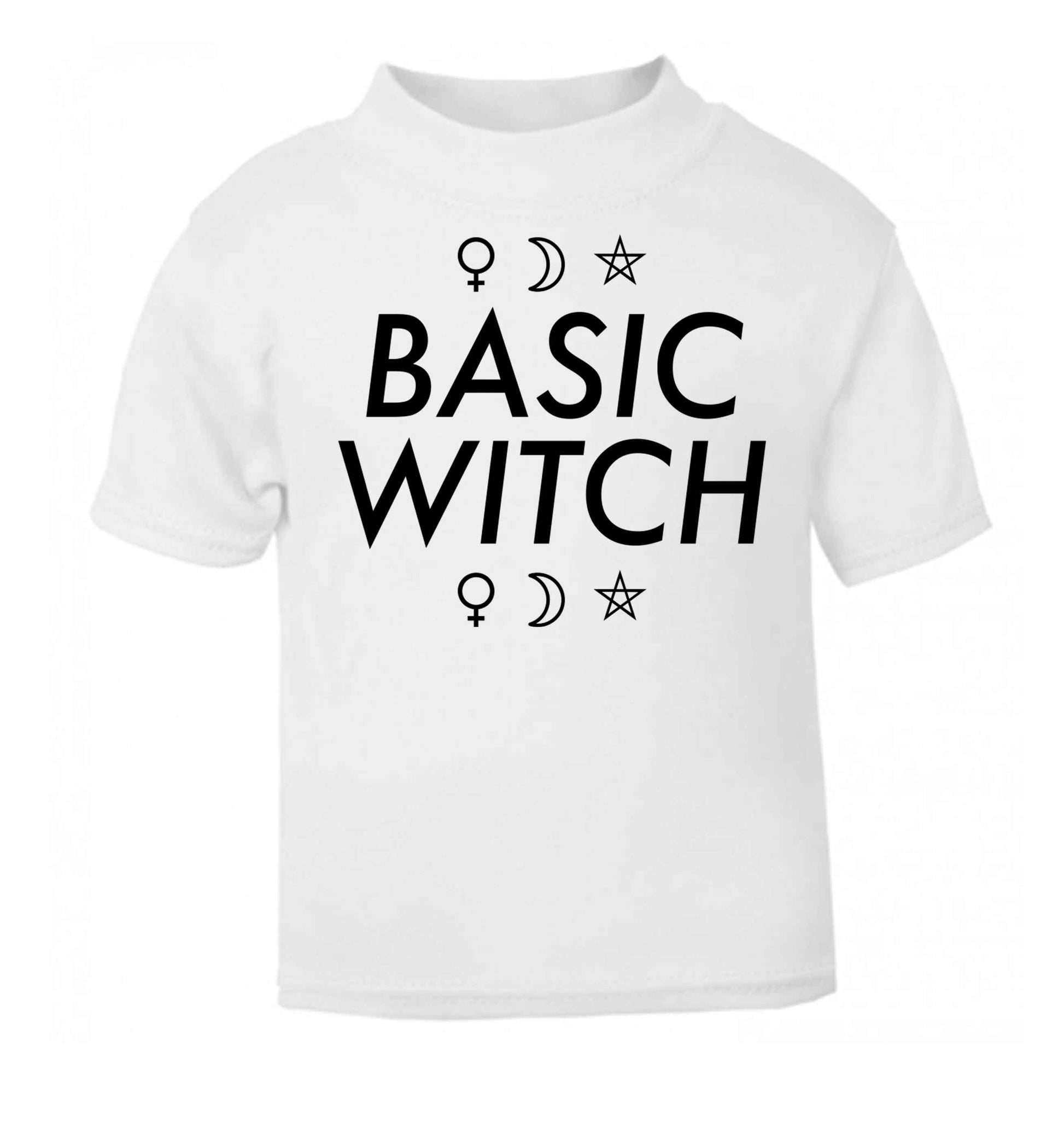 Basic witch 1 white baby toddler Tshirt 2 Years