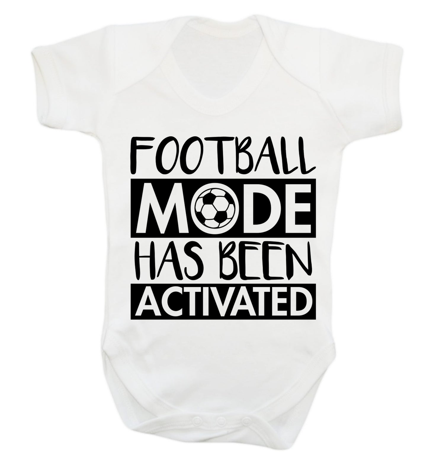 Football mode has been activated Baby Vest white 18-24 months