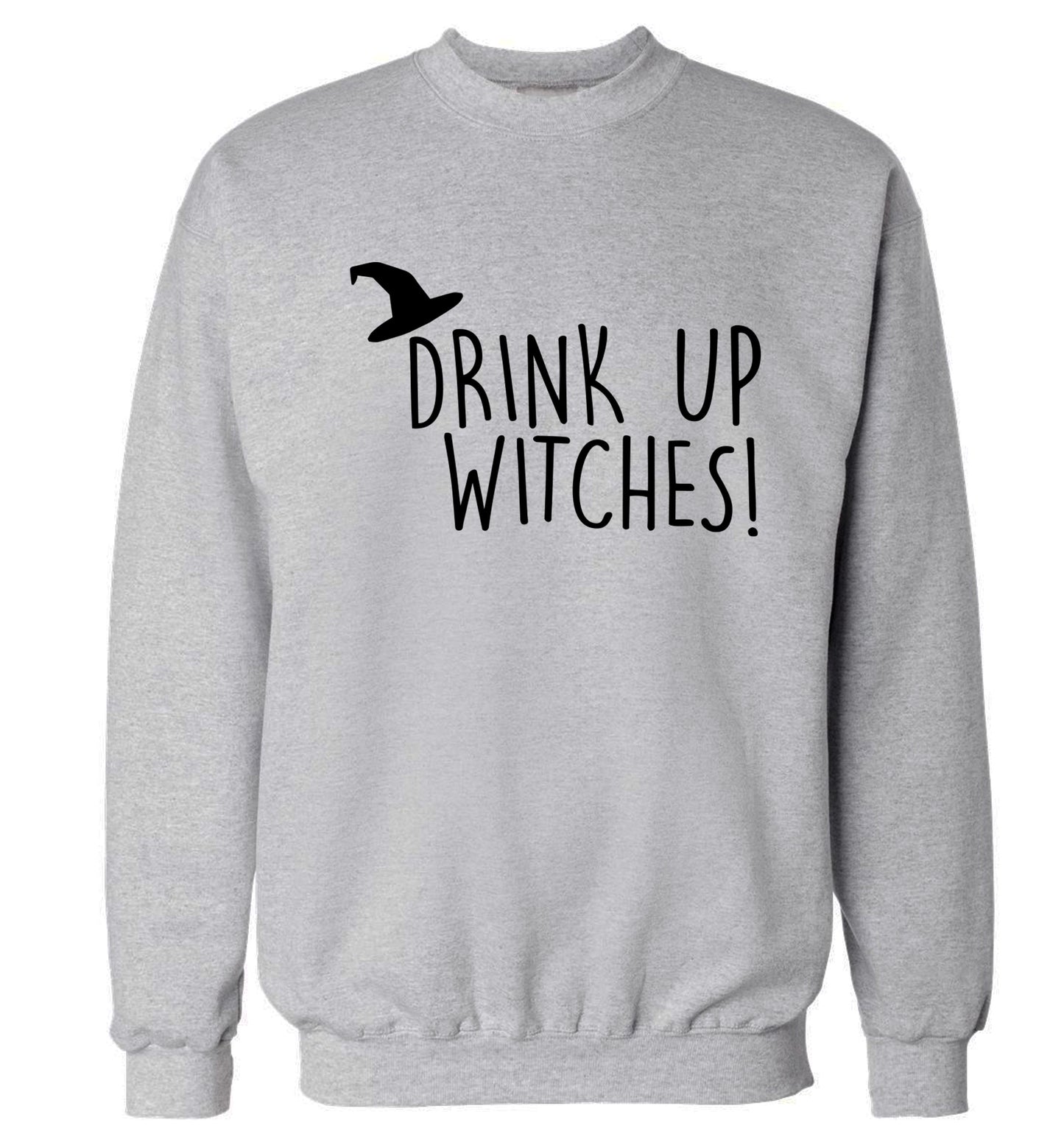 Drink up witches Adult's unisex grey Sweater 2XL