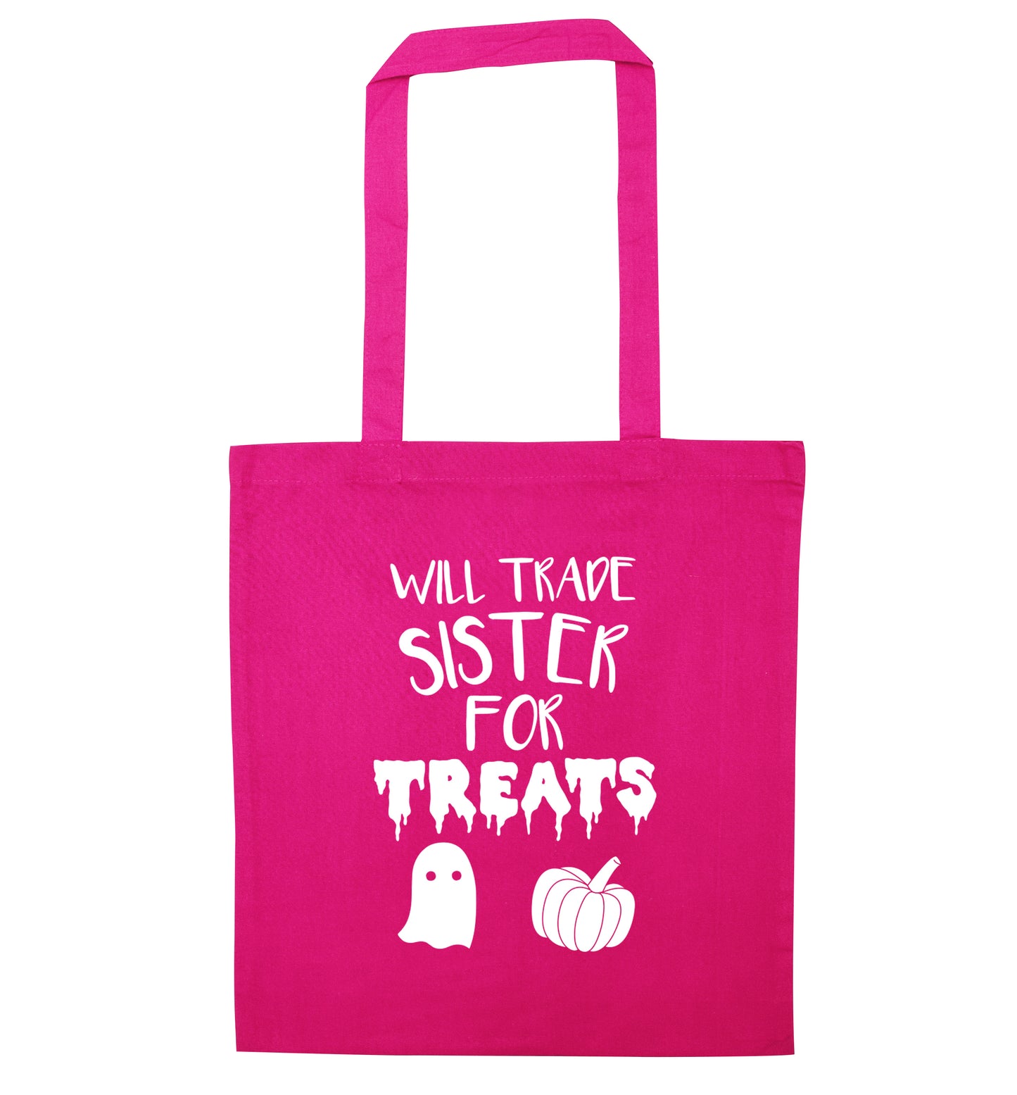 Will trade sister for sweets pink tote bag