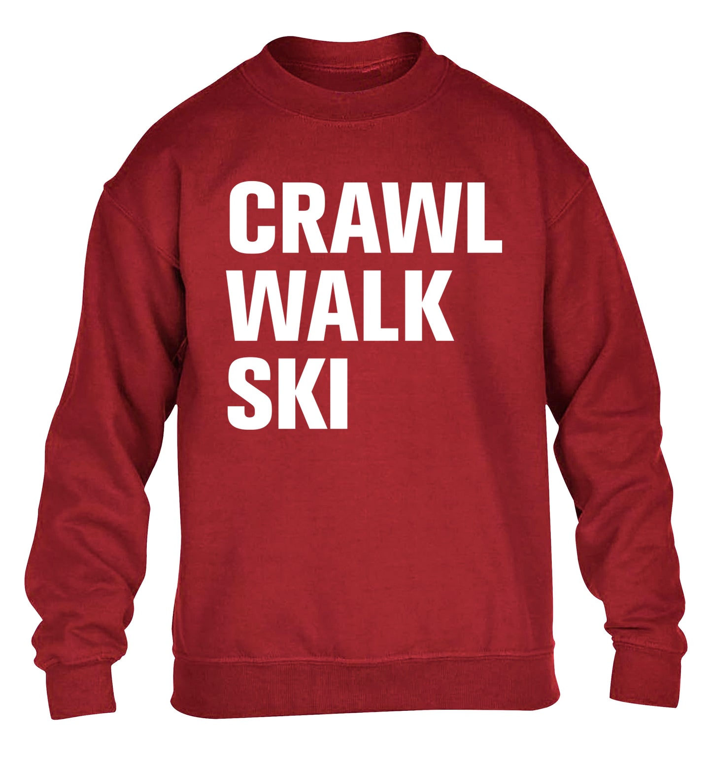 Crawl walk ski children's grey sweater 12-14 Years