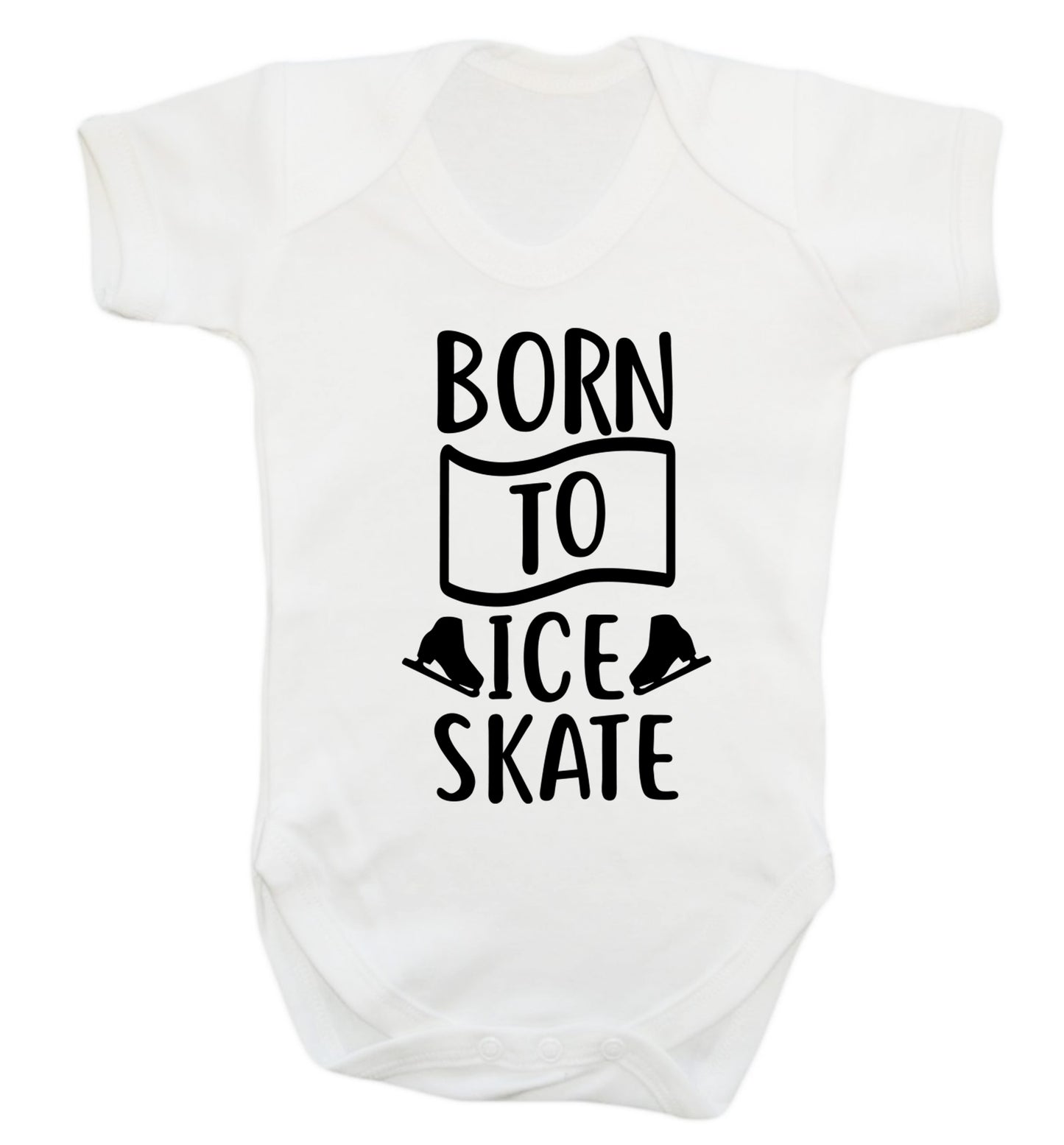 I ice skate because I like it not because I'm good at it Baby Vest white 18-24 months