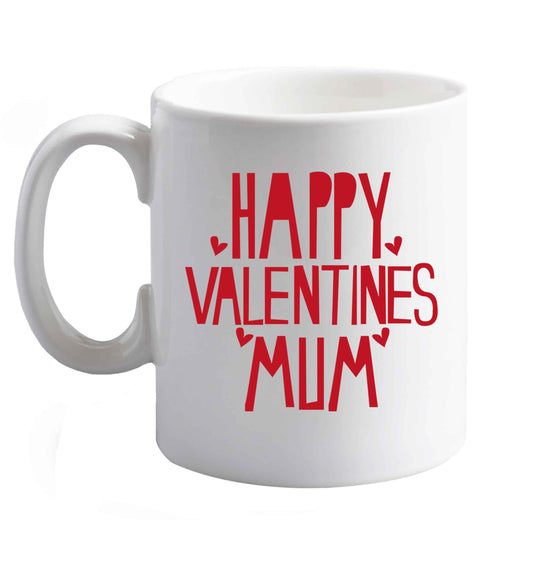 10 oz Happy valentines mum ceramic mug right handed