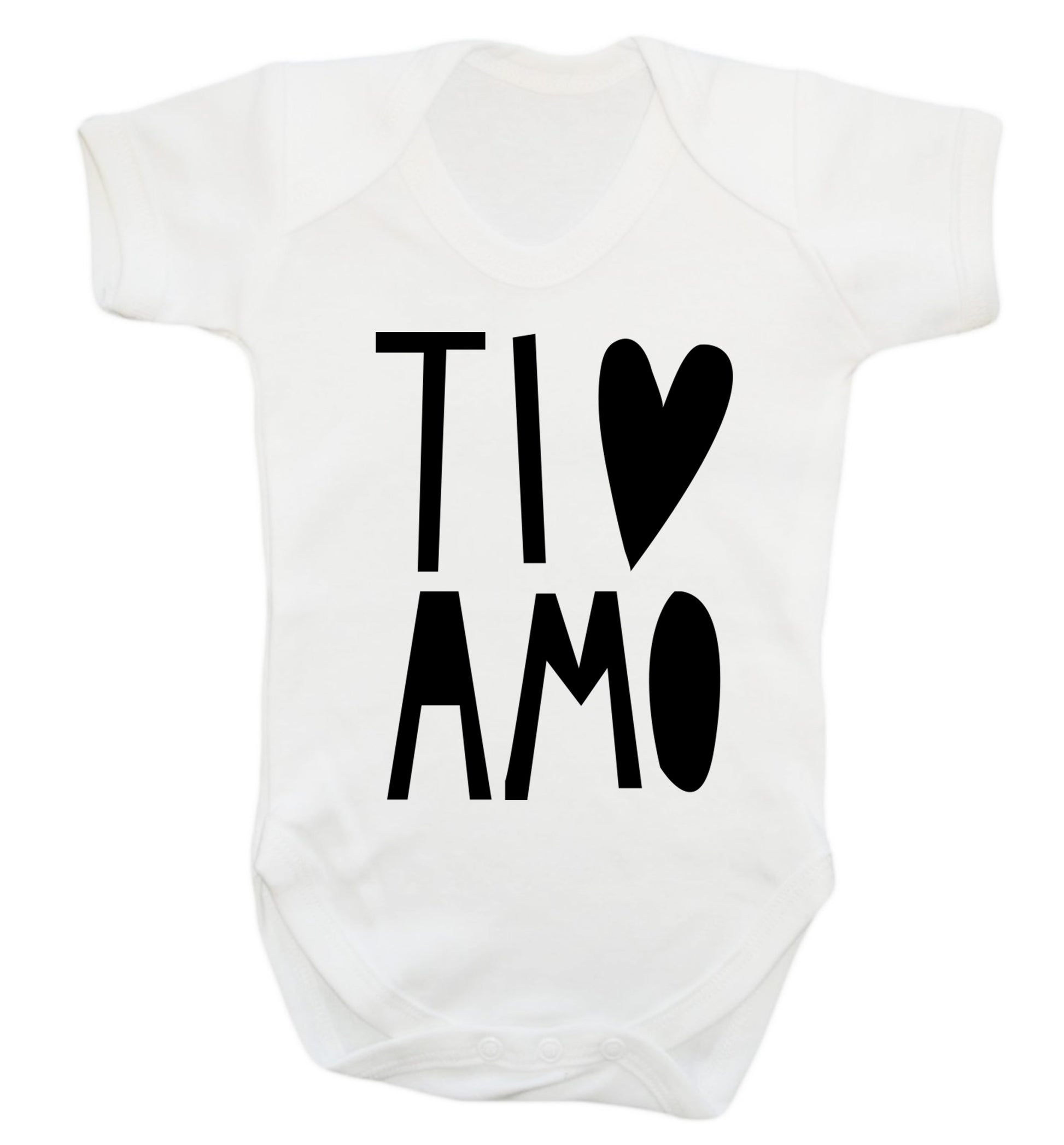 Ti amo - I love you Baby Vest white 18-24 months