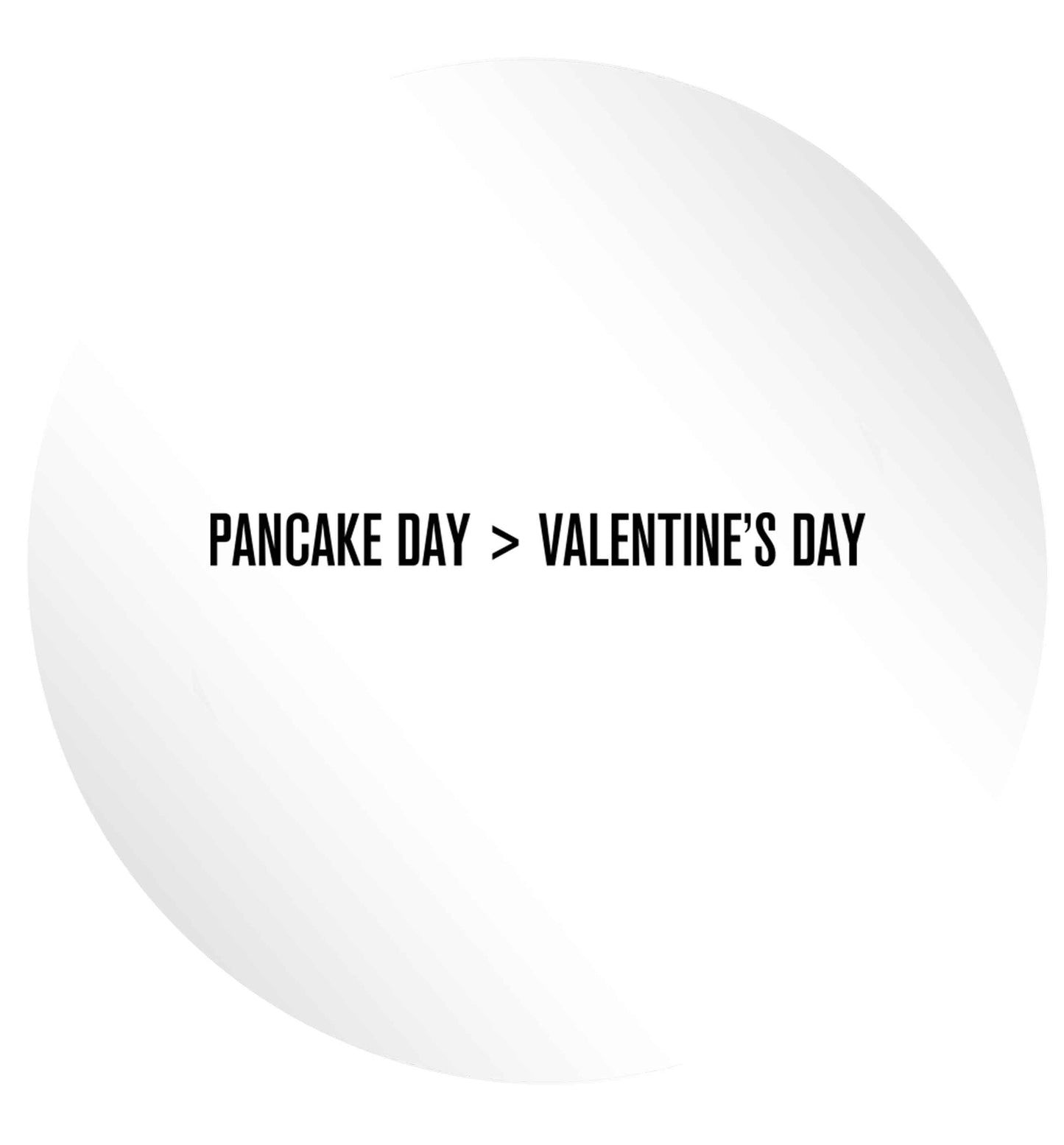 Pancake day > valentines day 24 @ 45mm matt circle stickers