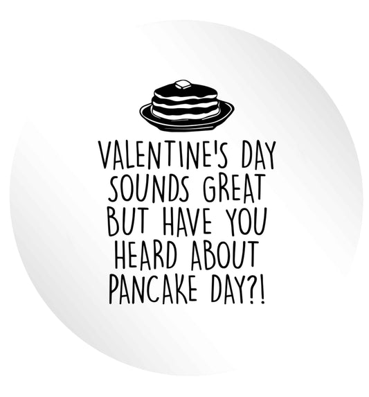 Valentine's day sounds great but have you heard about pancake day?! 24 @ 45mm matt circle stickers