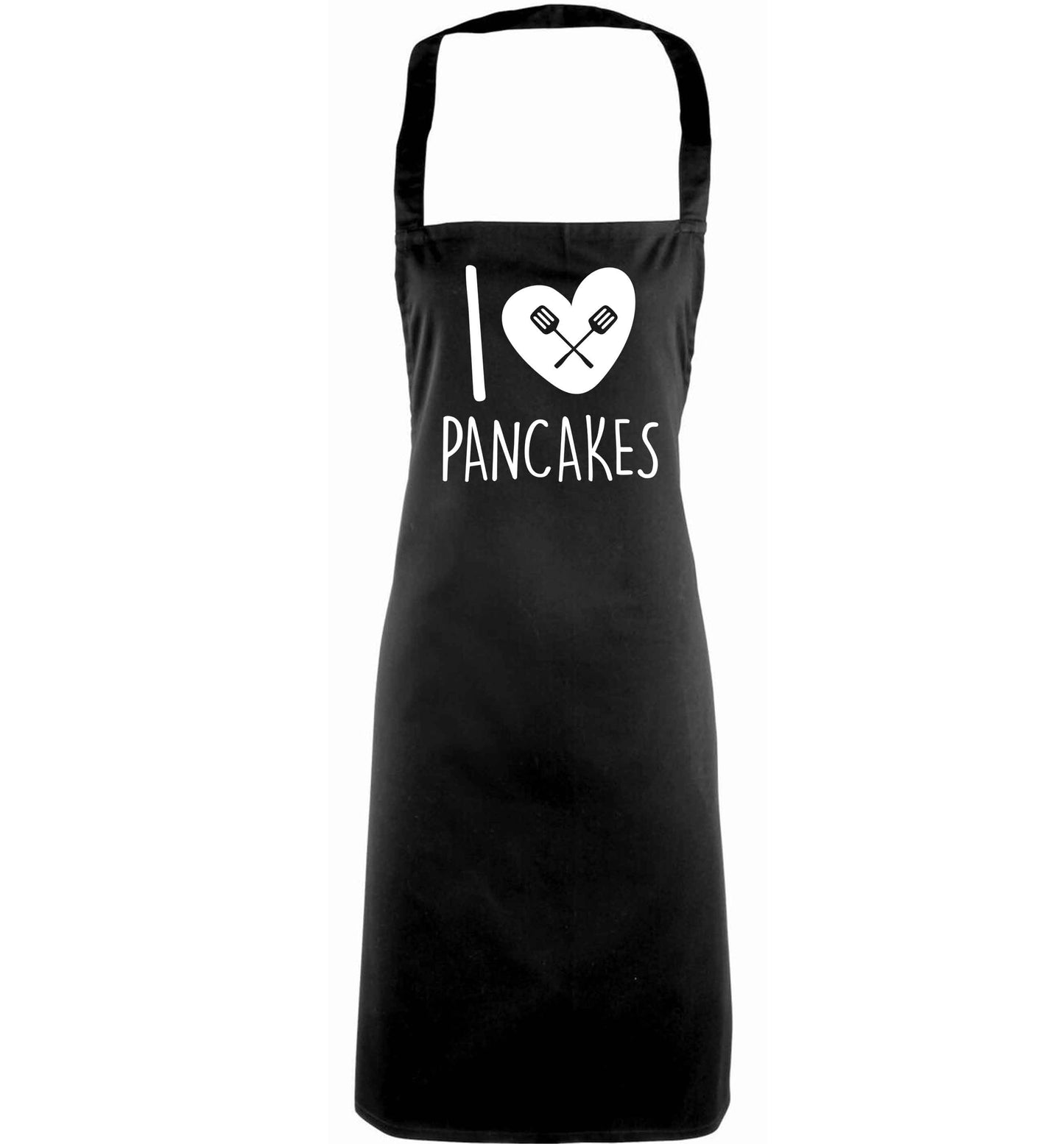 I love pancakes adults black apron