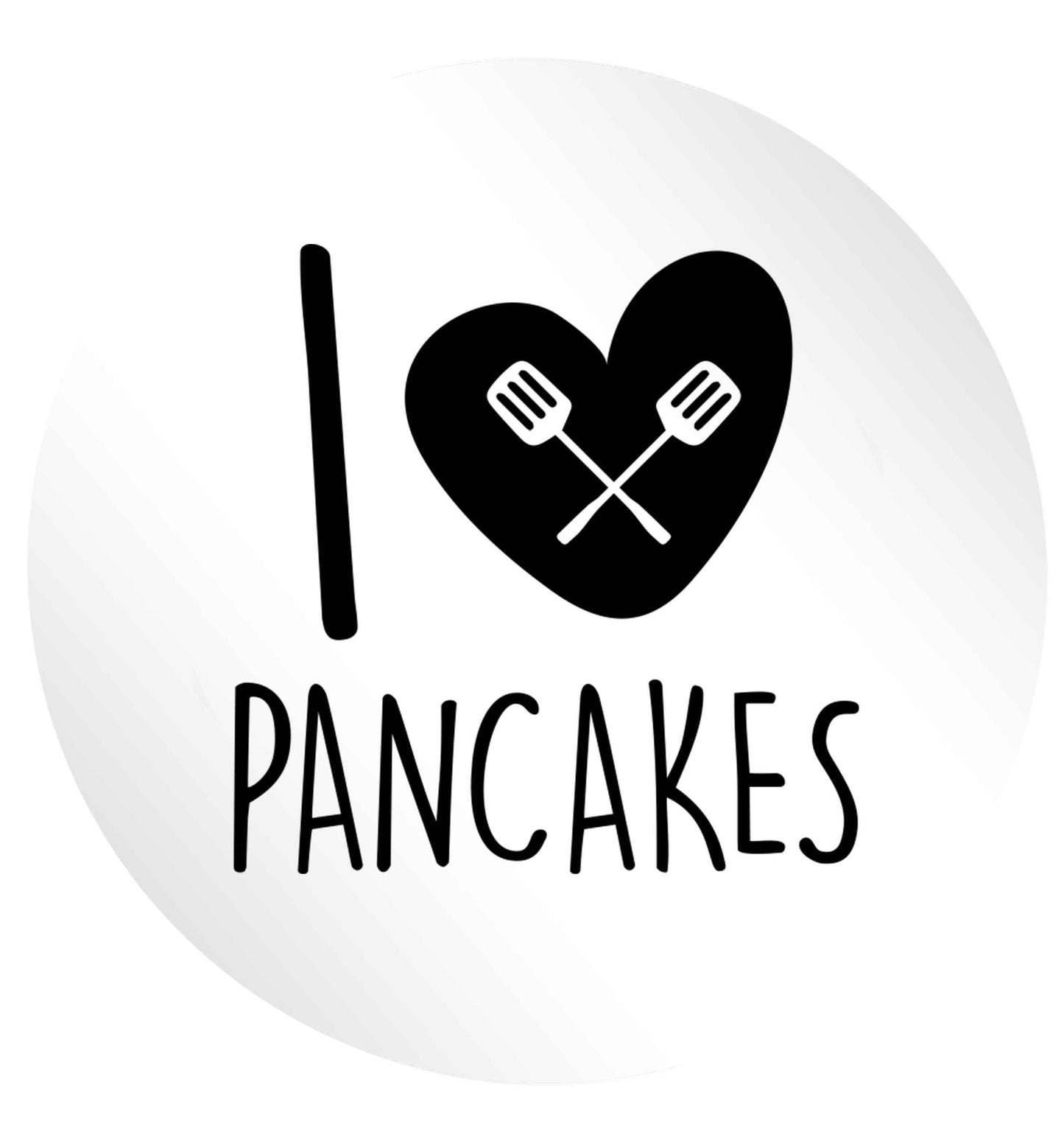 I love pancakes 24 @ 45mm matt circle stickers