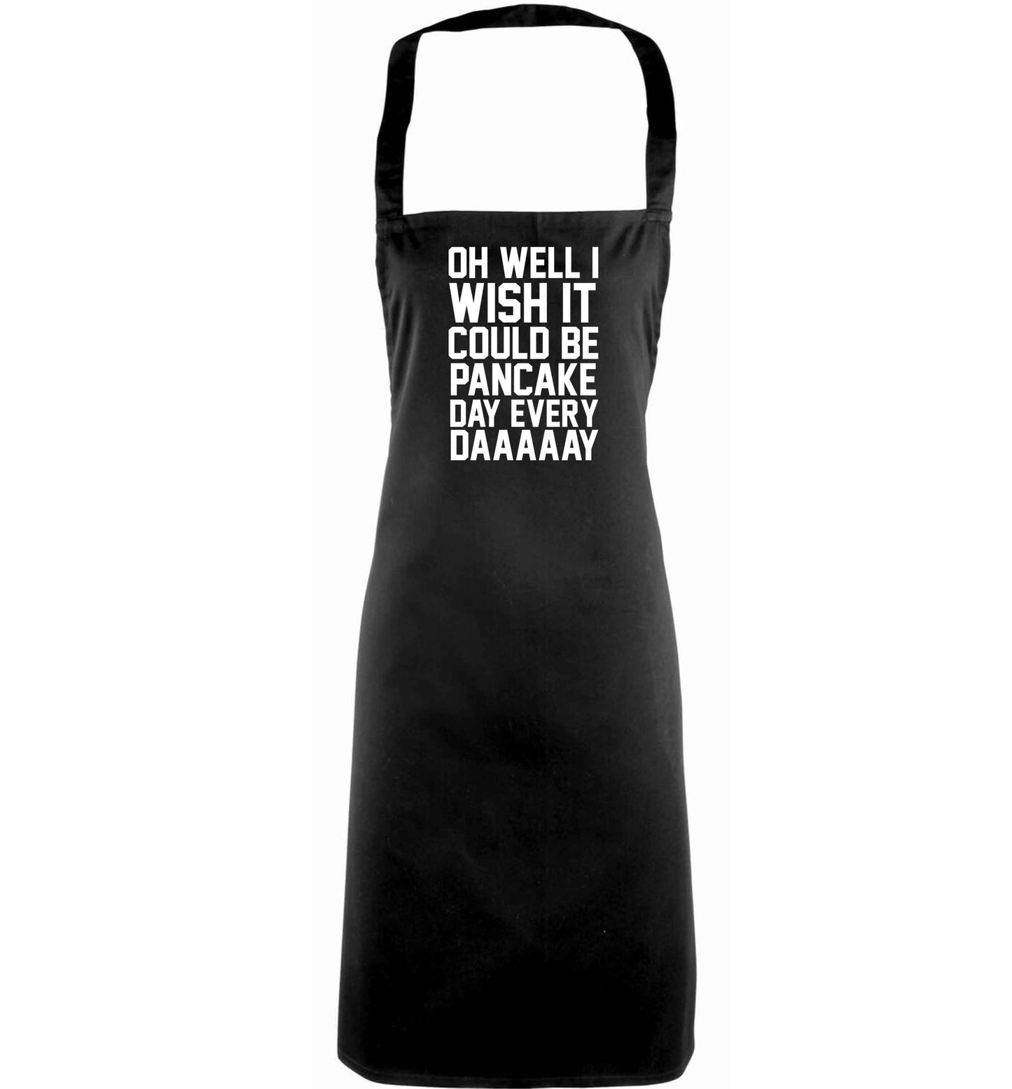 Oh well I wish it could be pancake day every day adults black apron