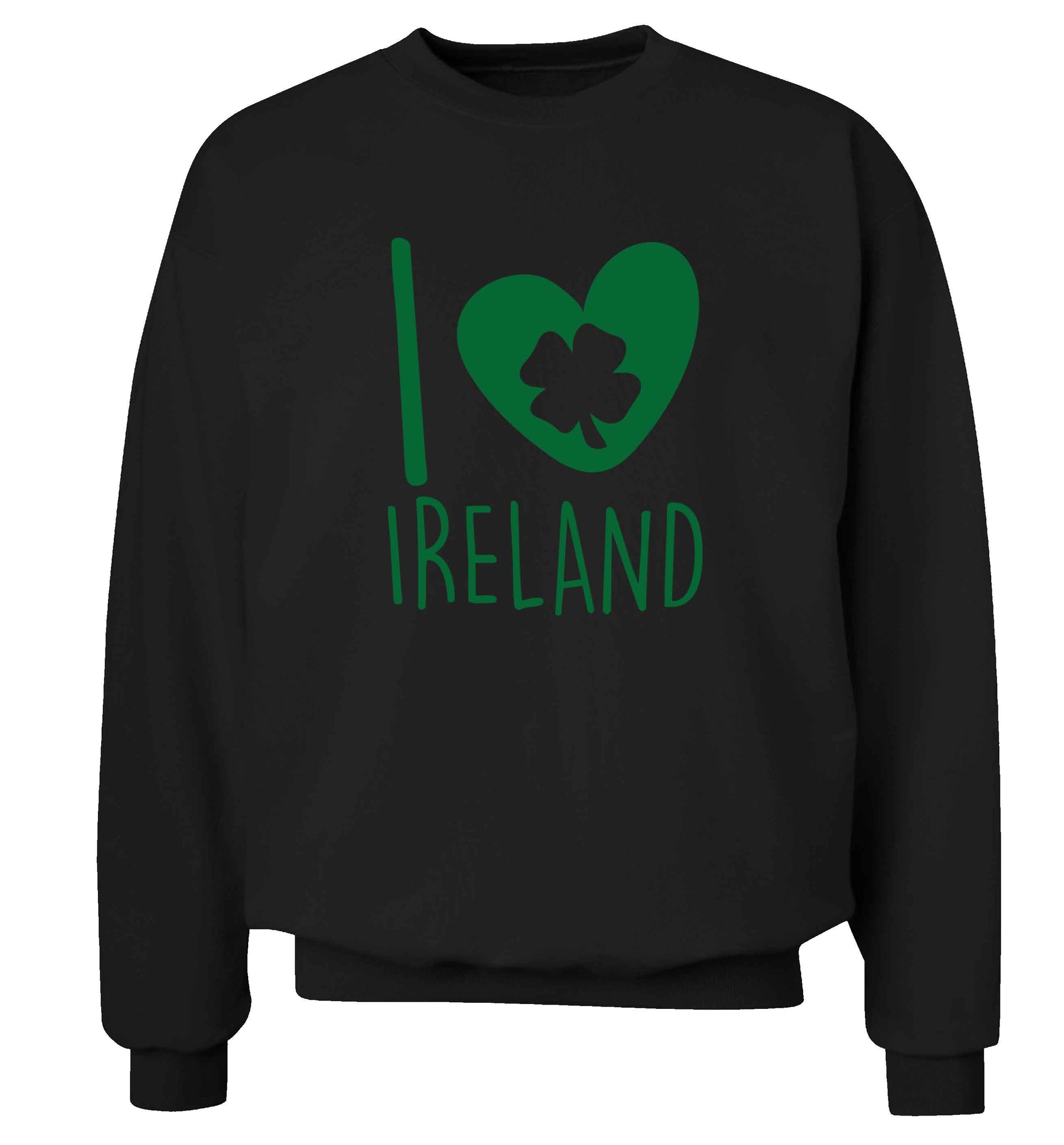 I love Ireland adult's unisex black sweater 2XL