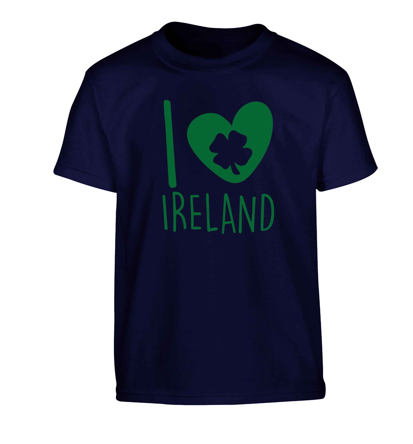 I love Ireland Children's navy Tshirt 12-13 Years