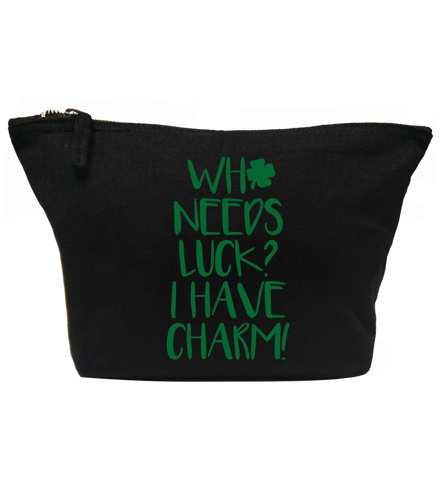 Who needs luck? I have charm! | Makeup / wash bag