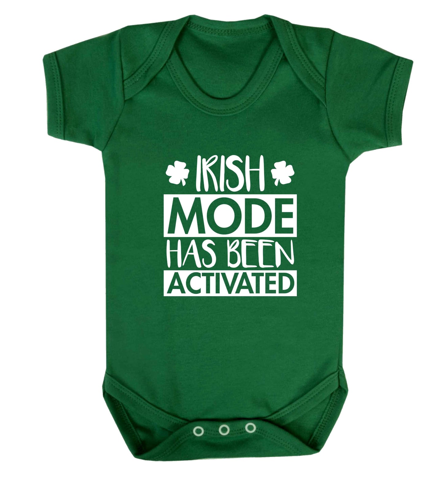 Irish mode has been activated baby vest green 18-24 months