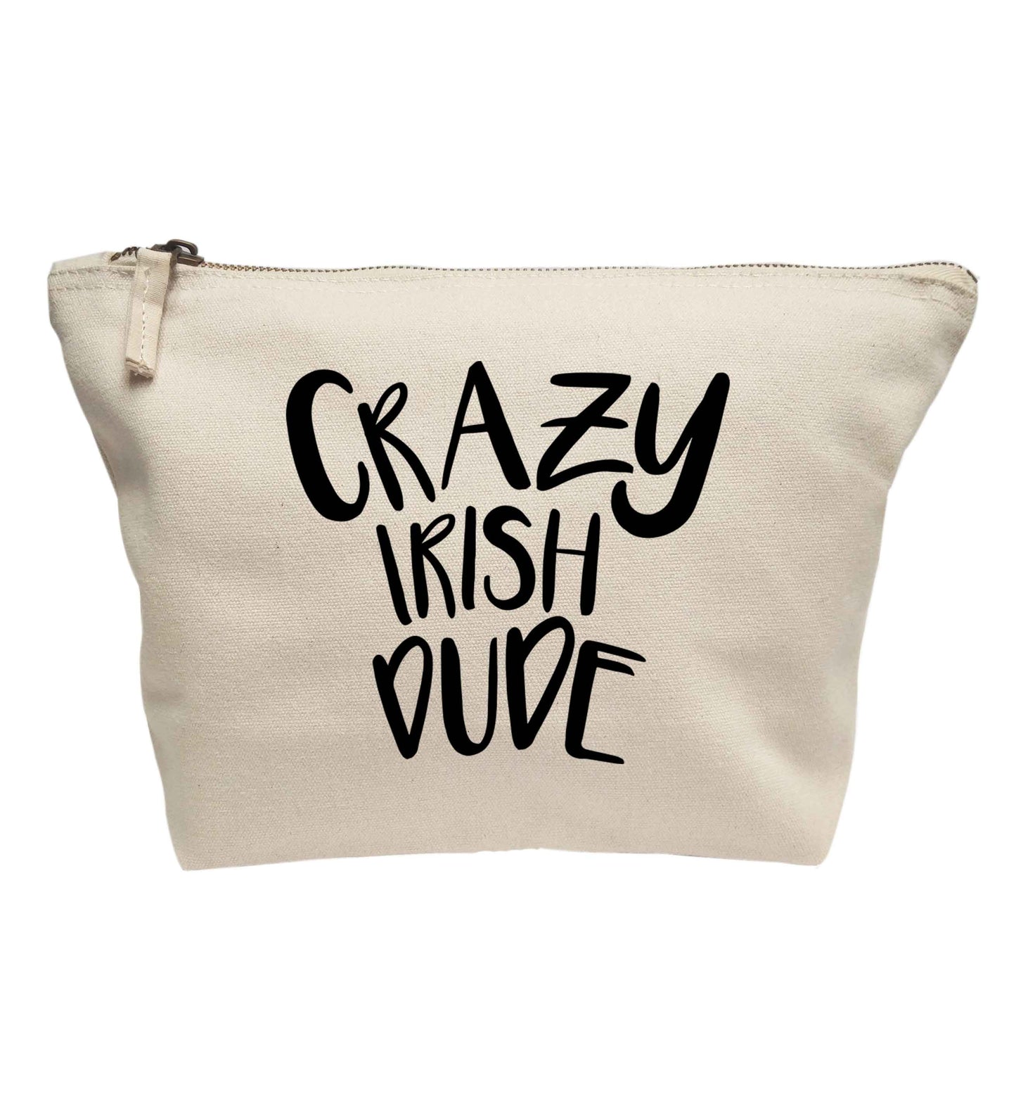 Crazy Irish dude | Makeup / wash bag