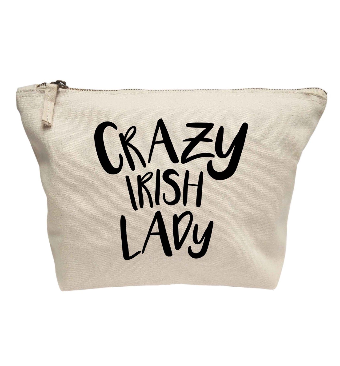 Crazy Irish lady | Makeup / wash bag