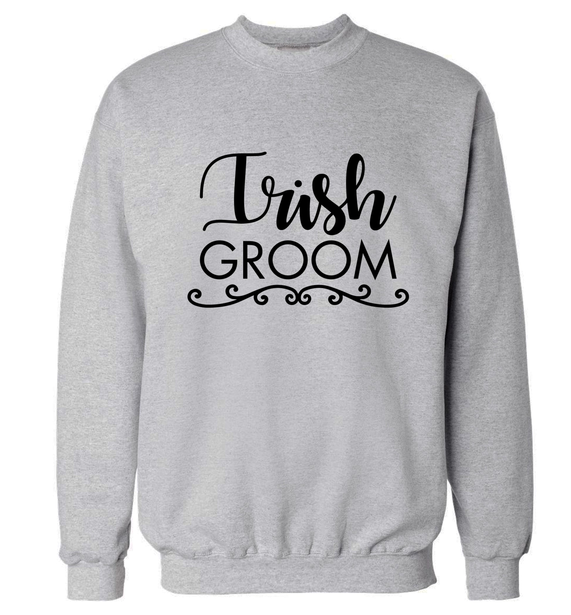 Irish groom Adult's unisex grey Sweater 2XL