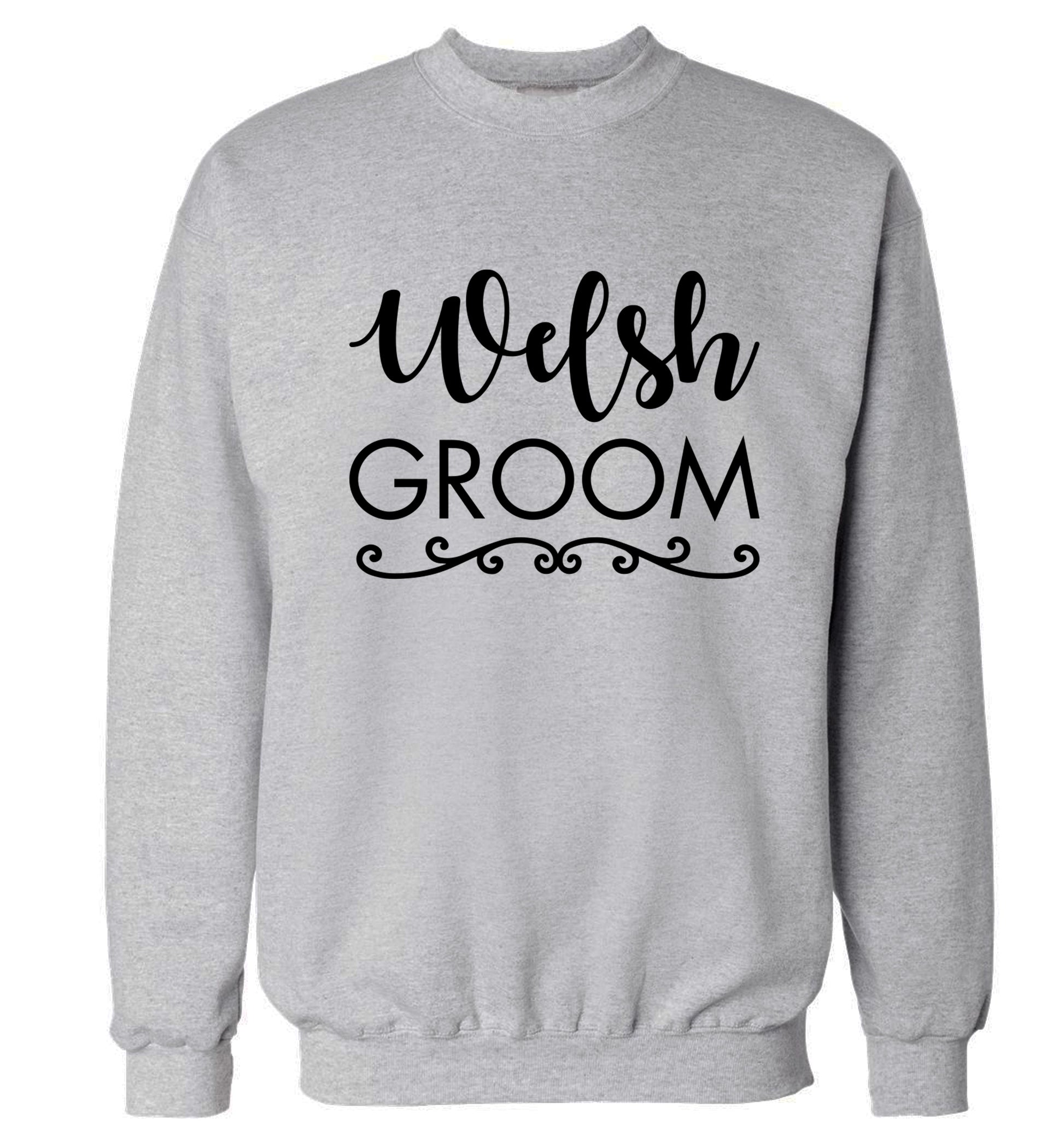 Welsh groom Adult's unisex grey Sweater 2XL
