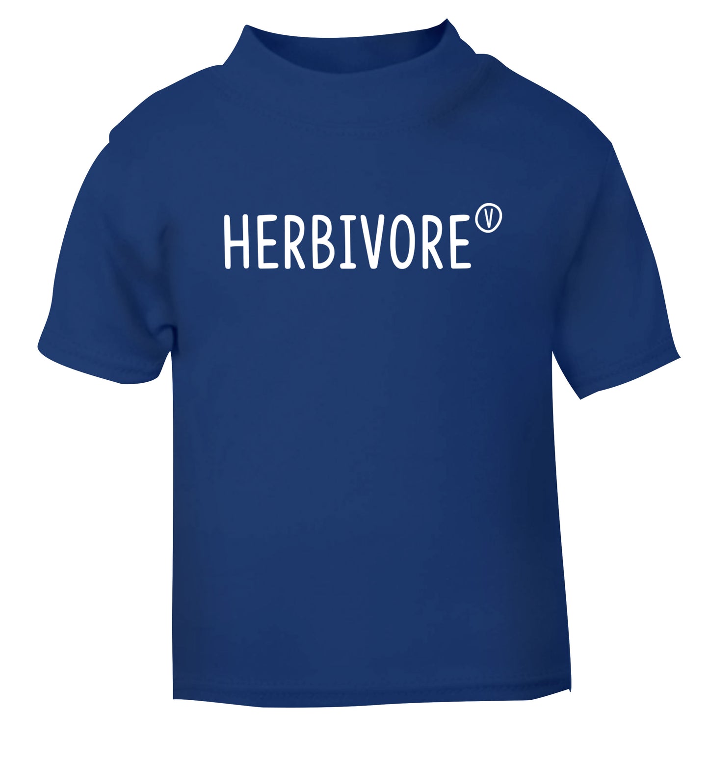 Herbivore blue Baby Toddler Tshirt 2 Years