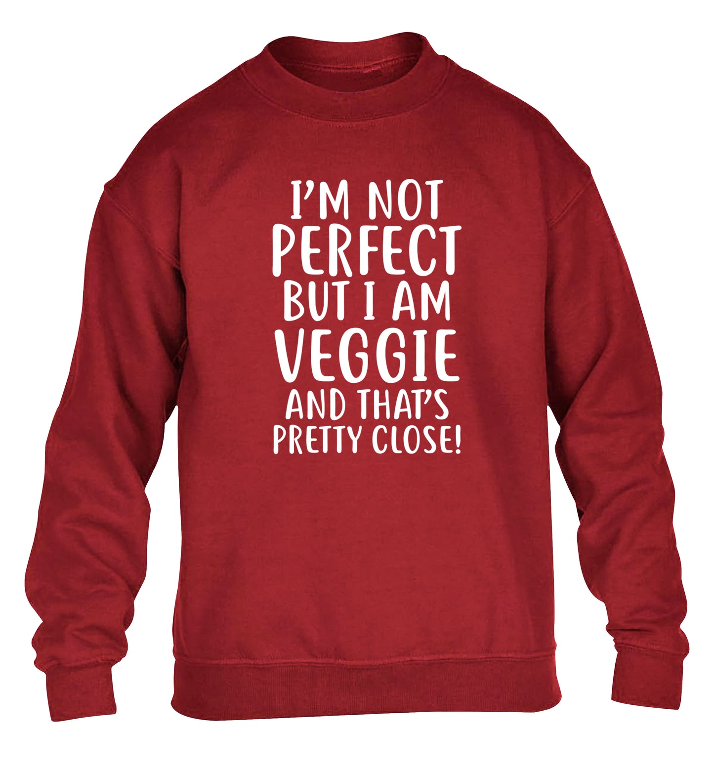 Might not be perfect but I am veggie children's grey sweater 12-13 Years