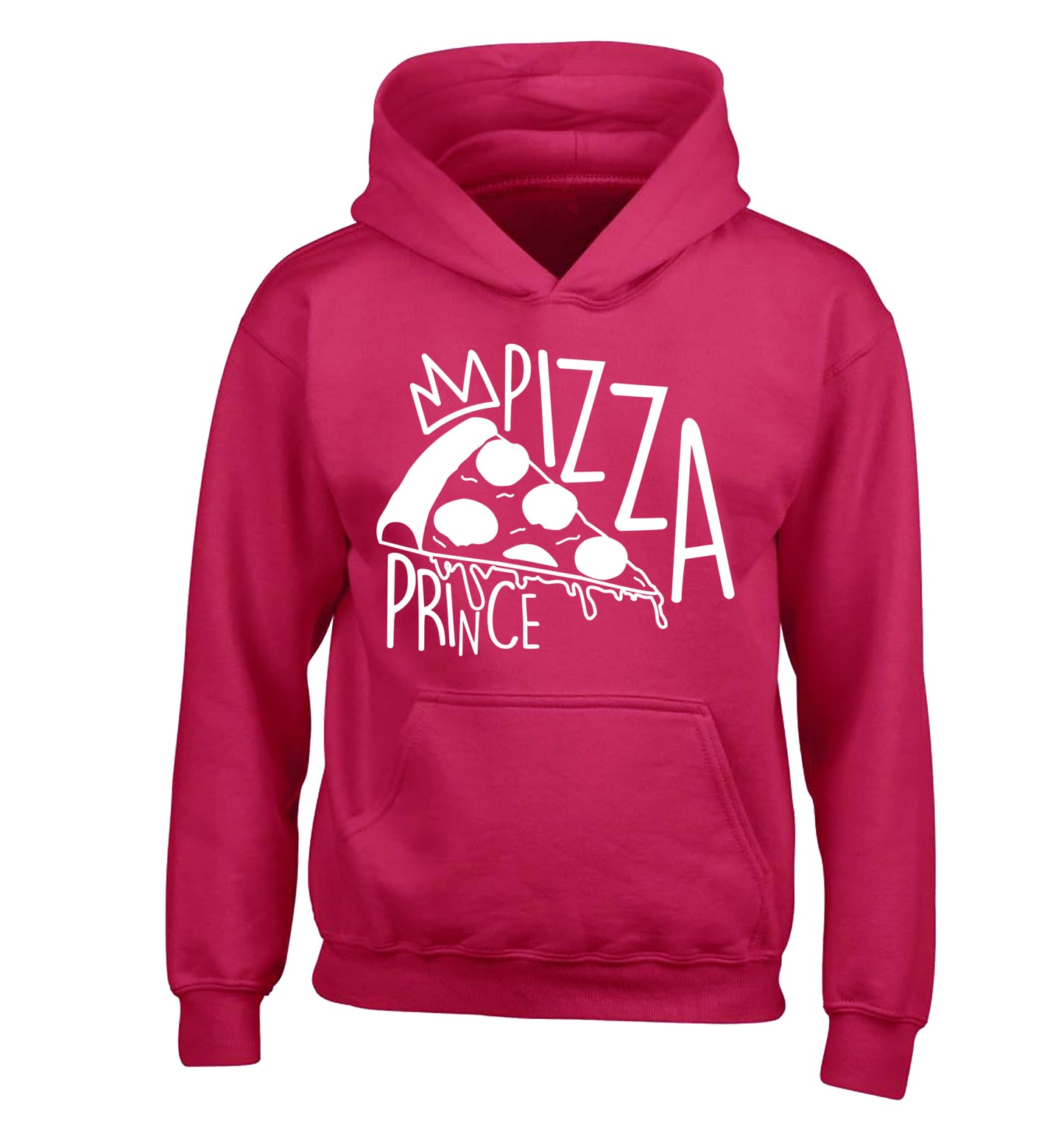 Pizza Prince children's pink hoodie 12-13 Years